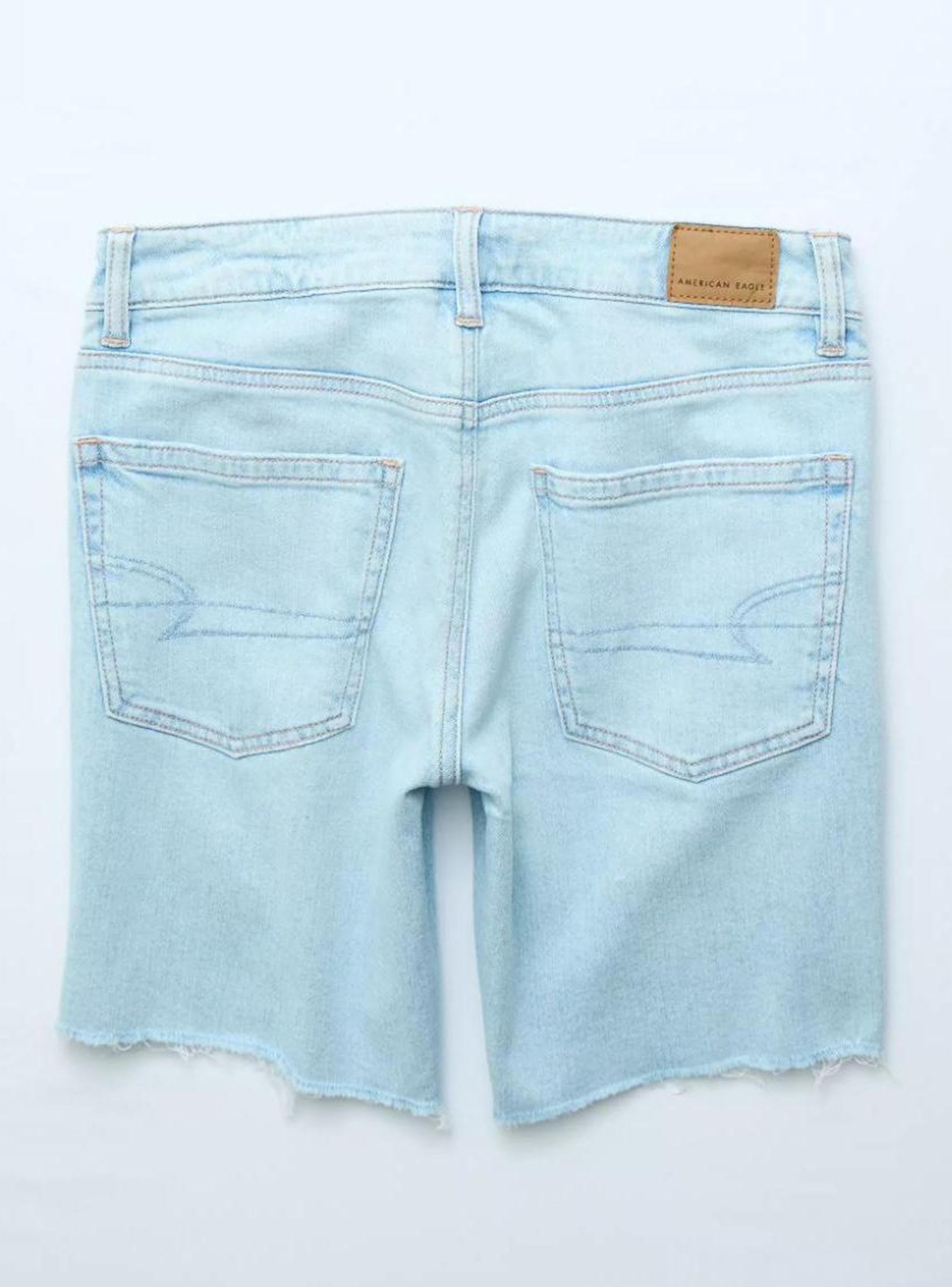 Short Ae Dreamy Drape Stretch Jort Holgado Tiro Bajo de 8-3