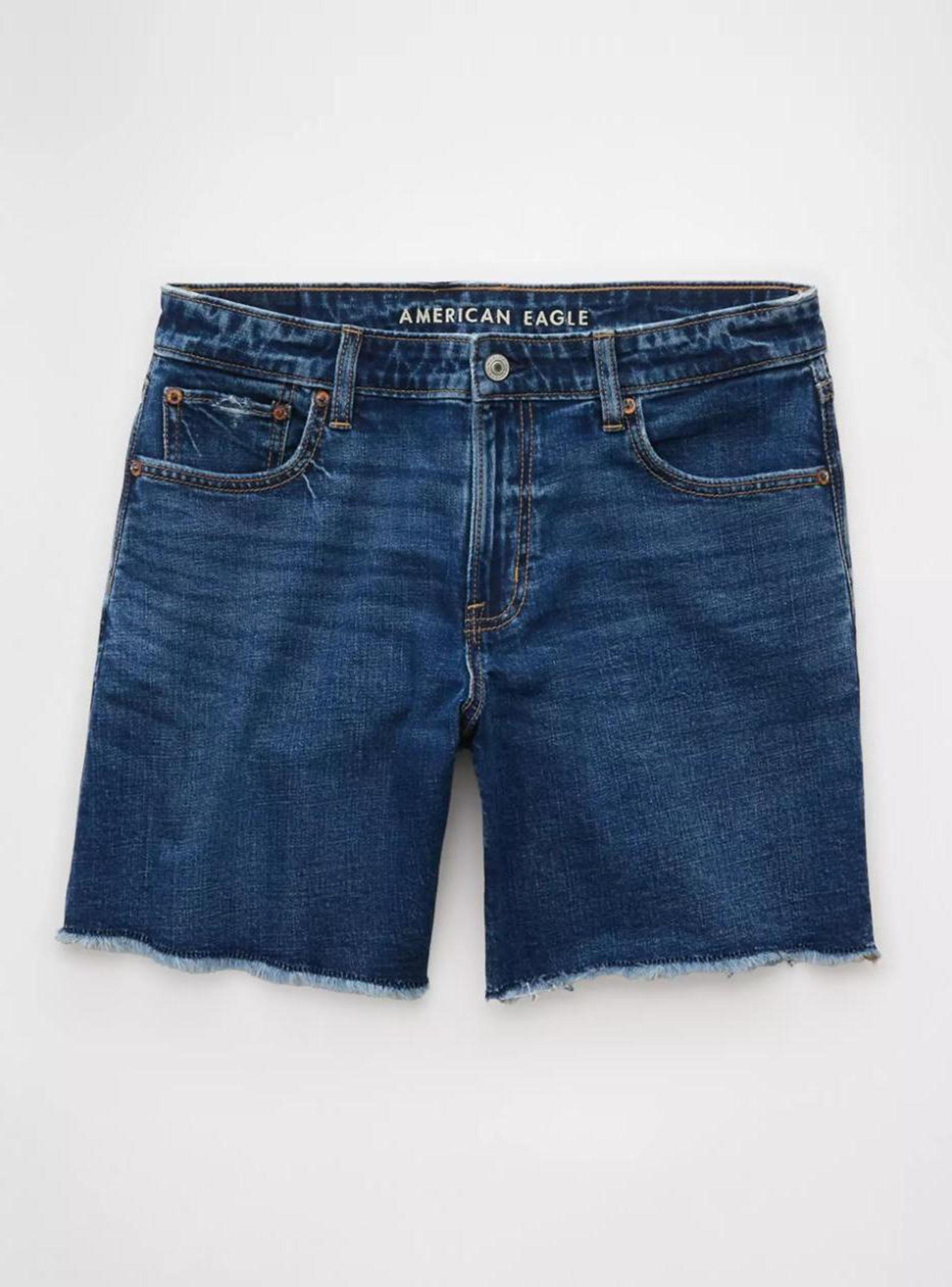 Short Ae 8 Dreamy Drape Stretch Low Rise Baggy Jort-3