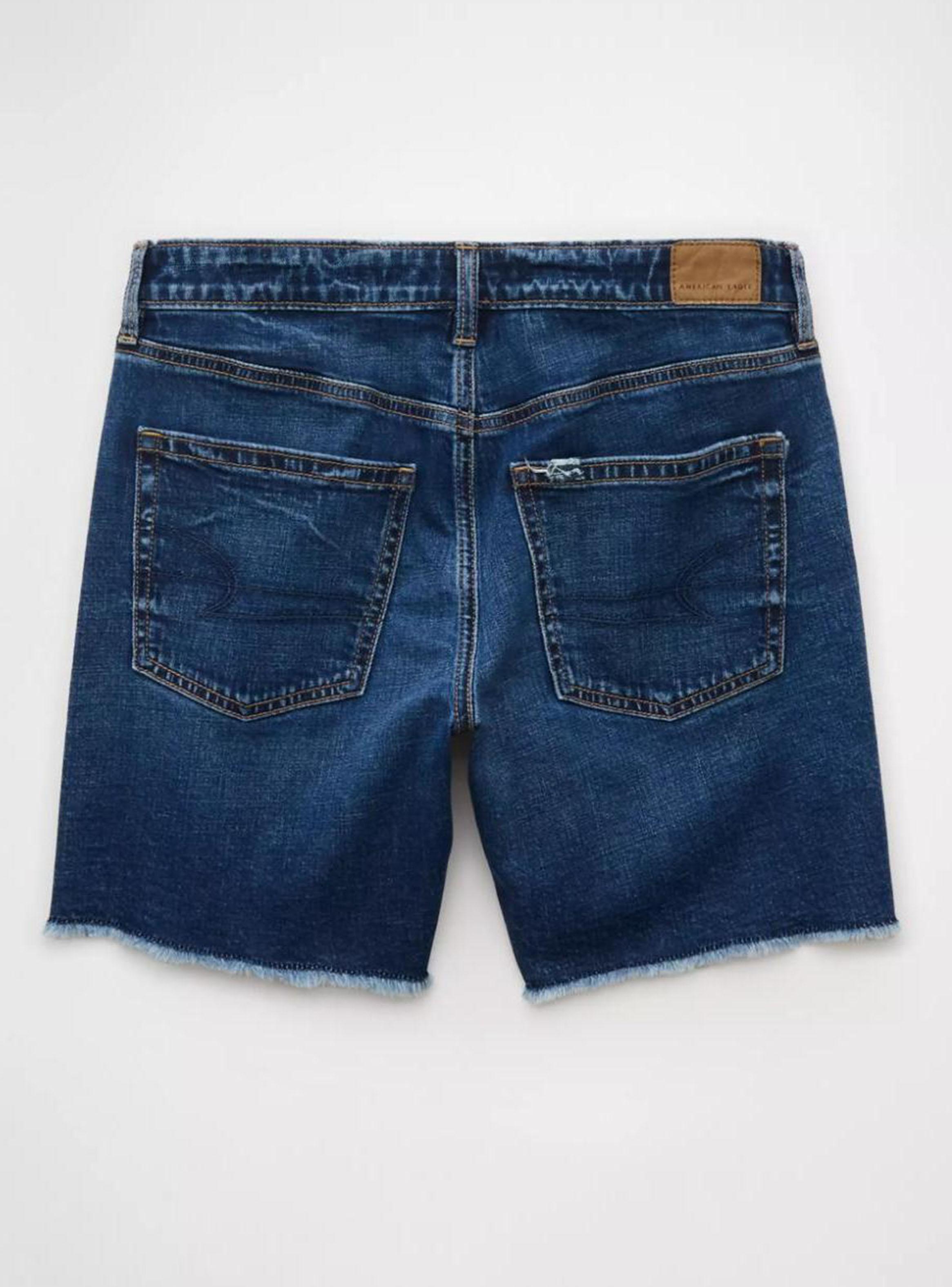 Short Ae 8 Dreamy Drape Stretch Low Rise Baggy Jort-4