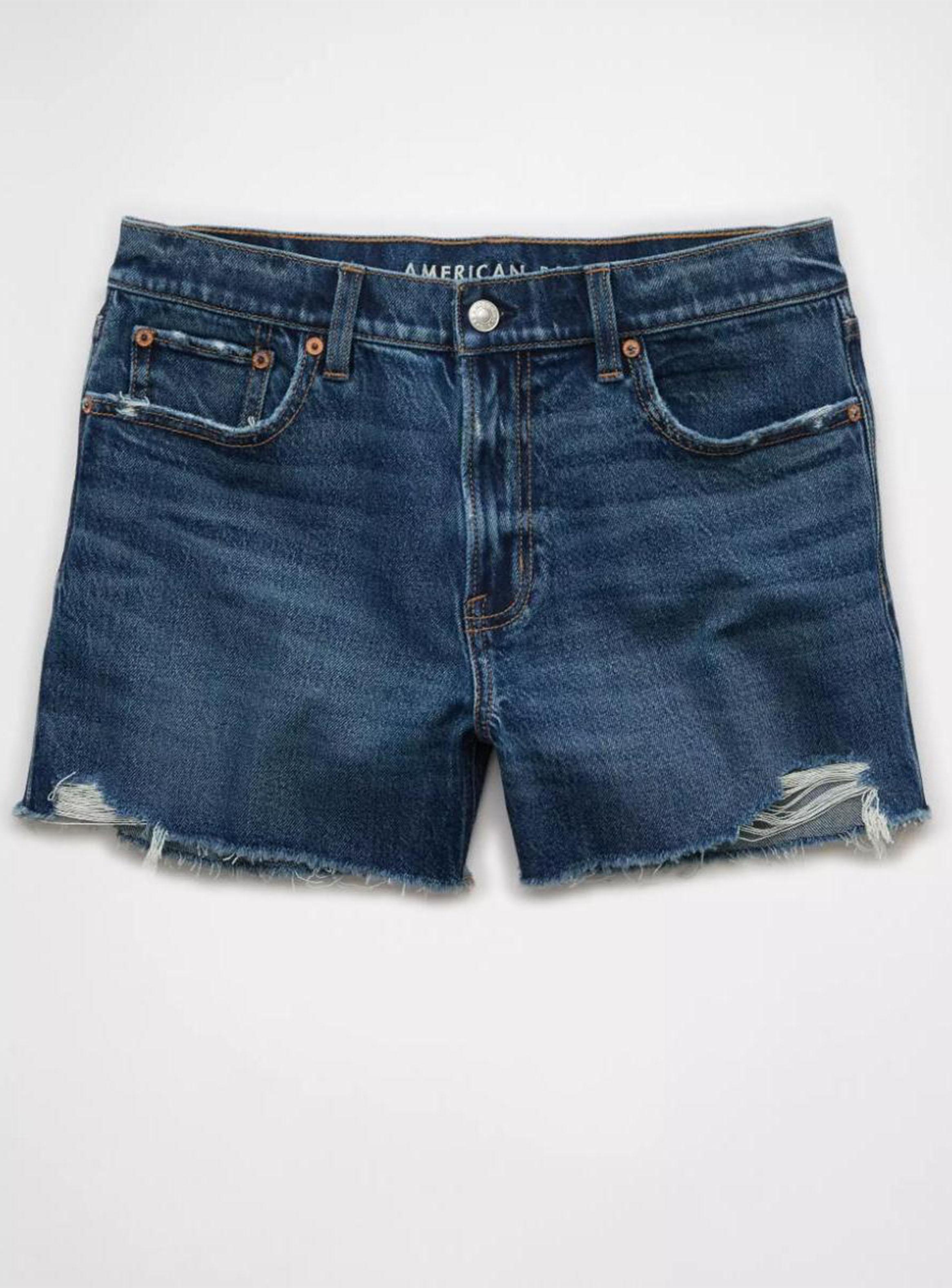 Short Denim ExBoyfriend Stretch Tiro Bajo-3