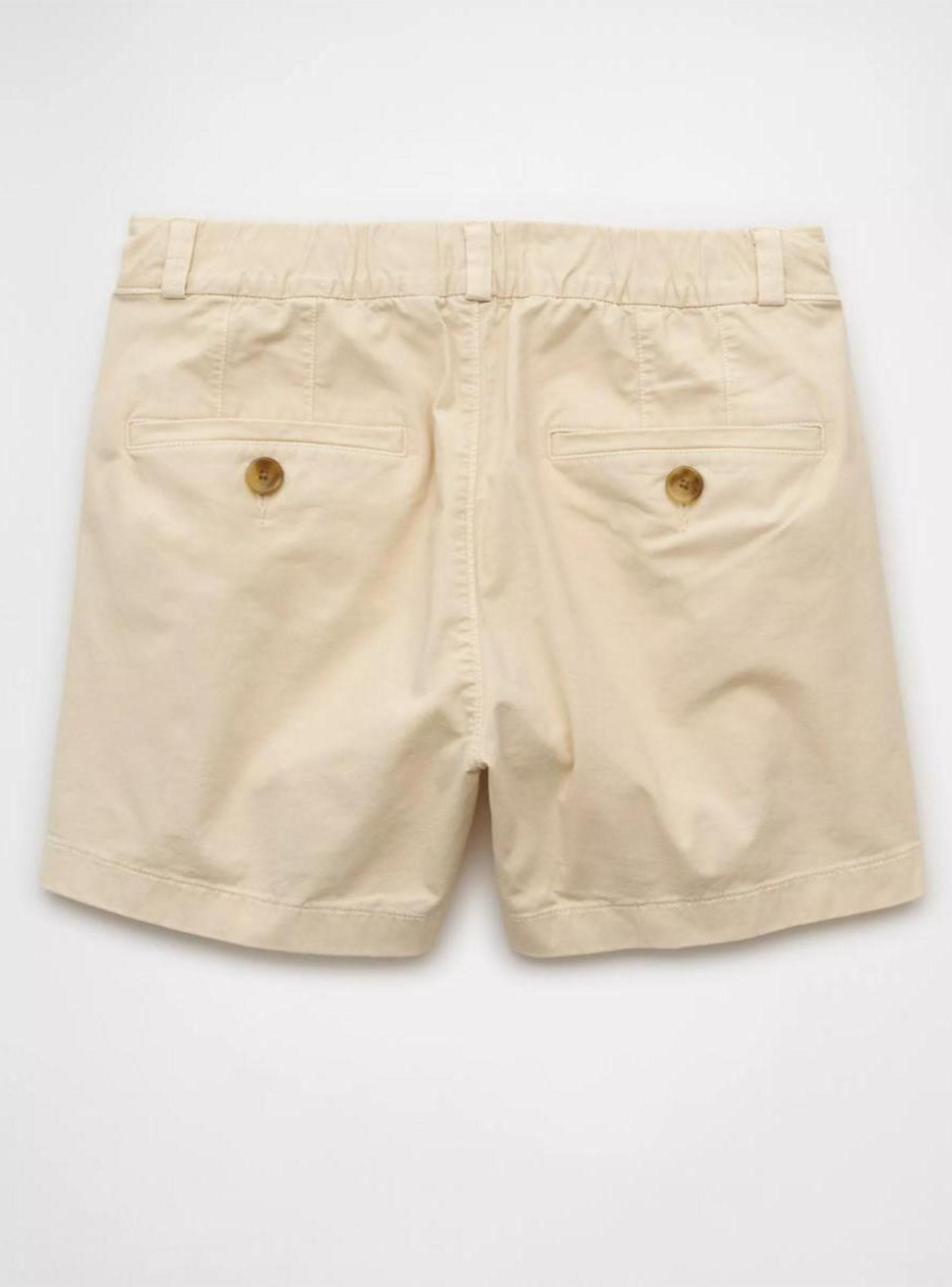 Short de Cintura Alta Ae Snappy Stretch-4