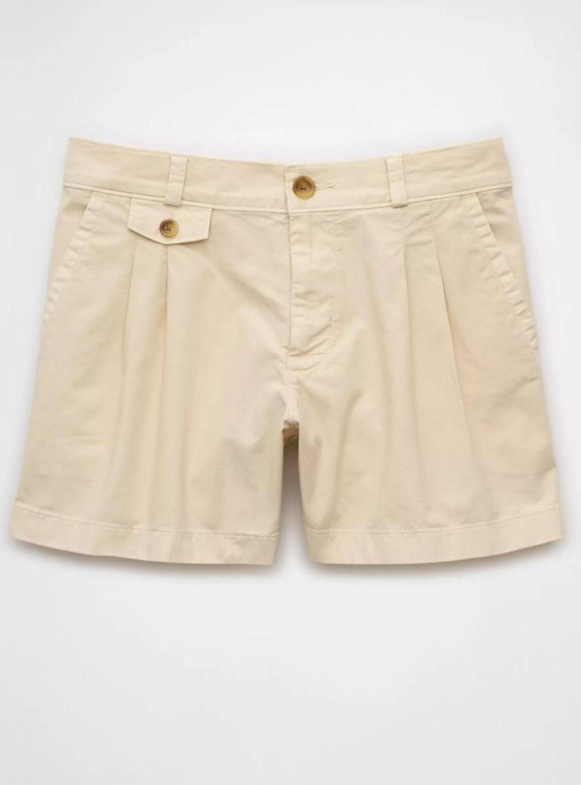 Short de Cintura Alta Ae Snappy Stretch-3
