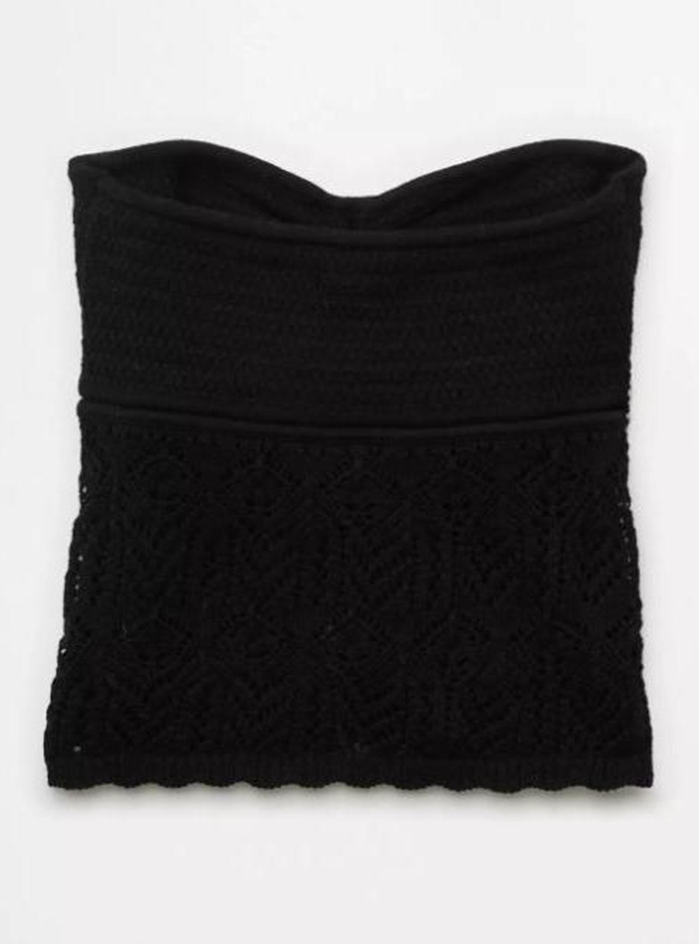 Top Ae Tubo Crochet Cortado-3