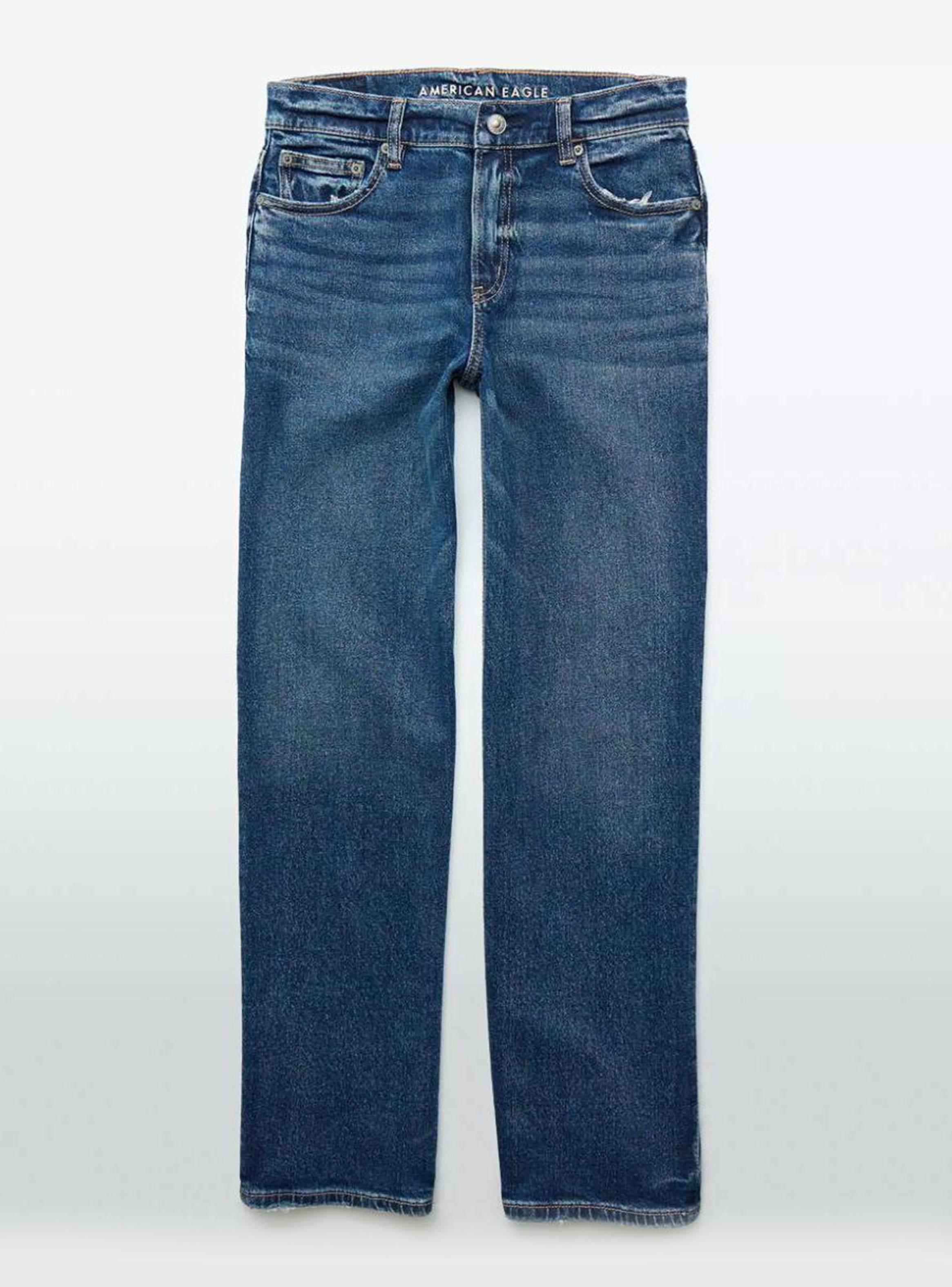 Jeans Ae Stovepipe Stretch Cintura Alta-3
