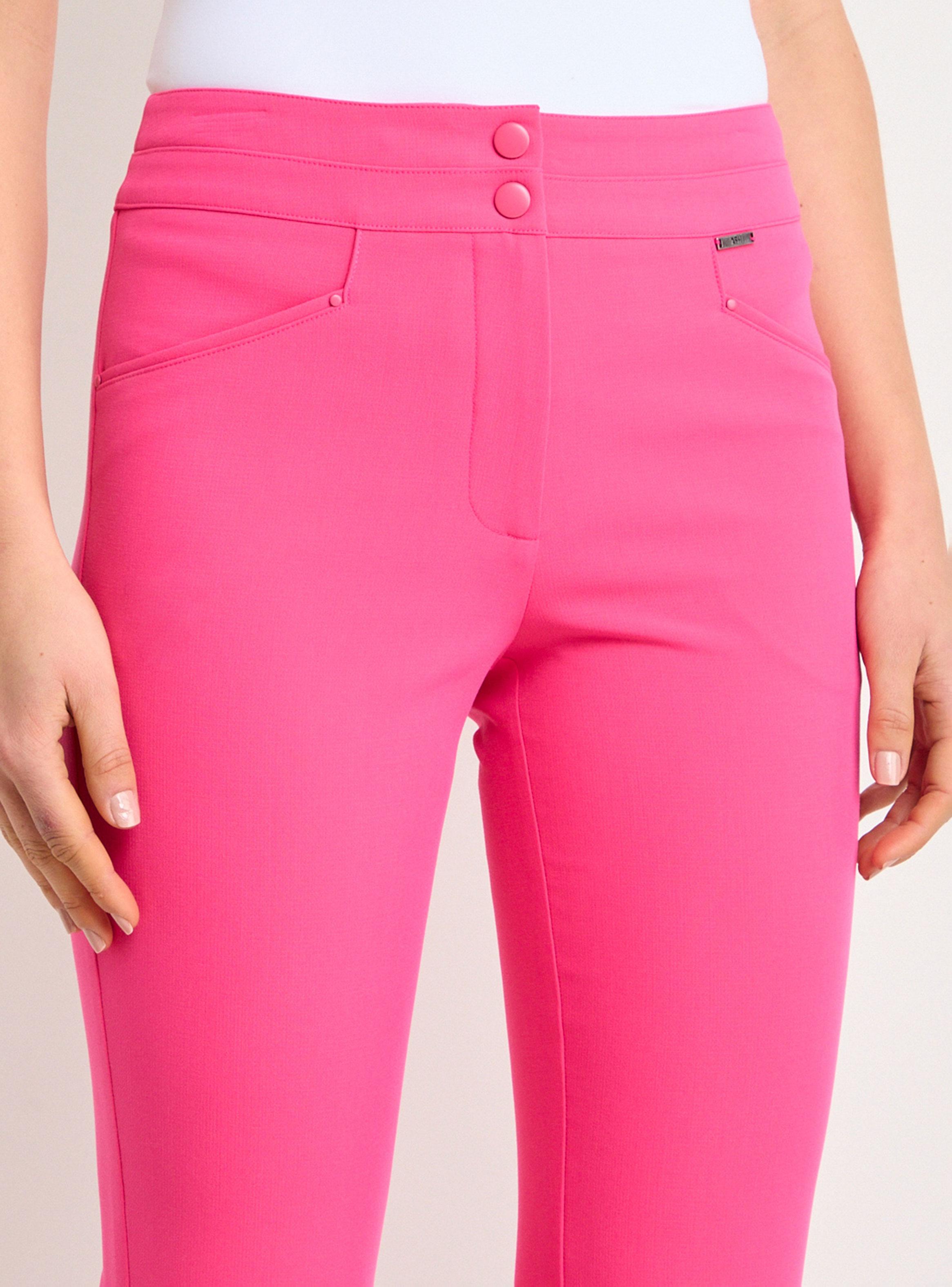 Pantalón Bolsillos Diagonales con Adornos-3