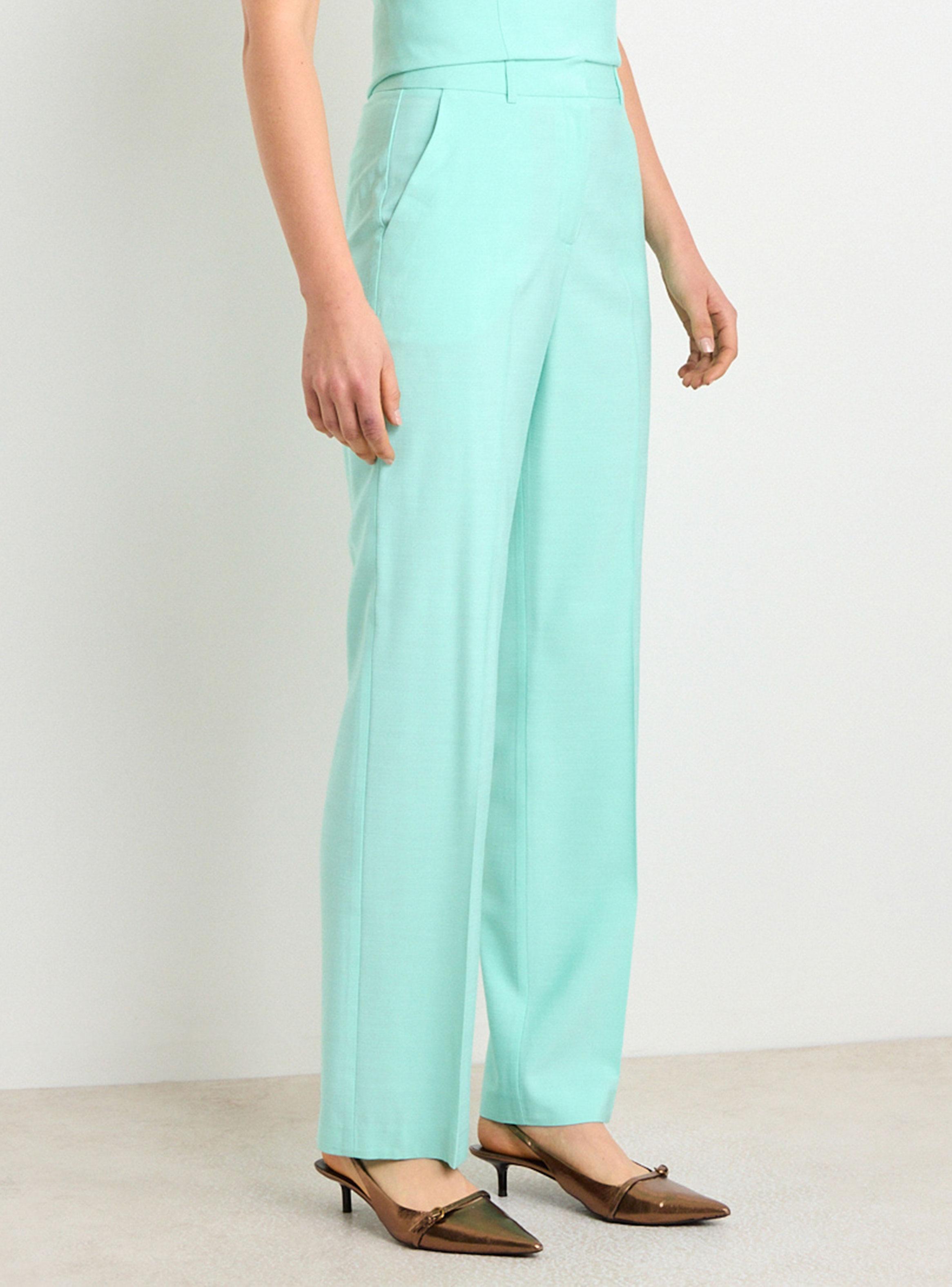 Pantalón Liso Recto Color-2
