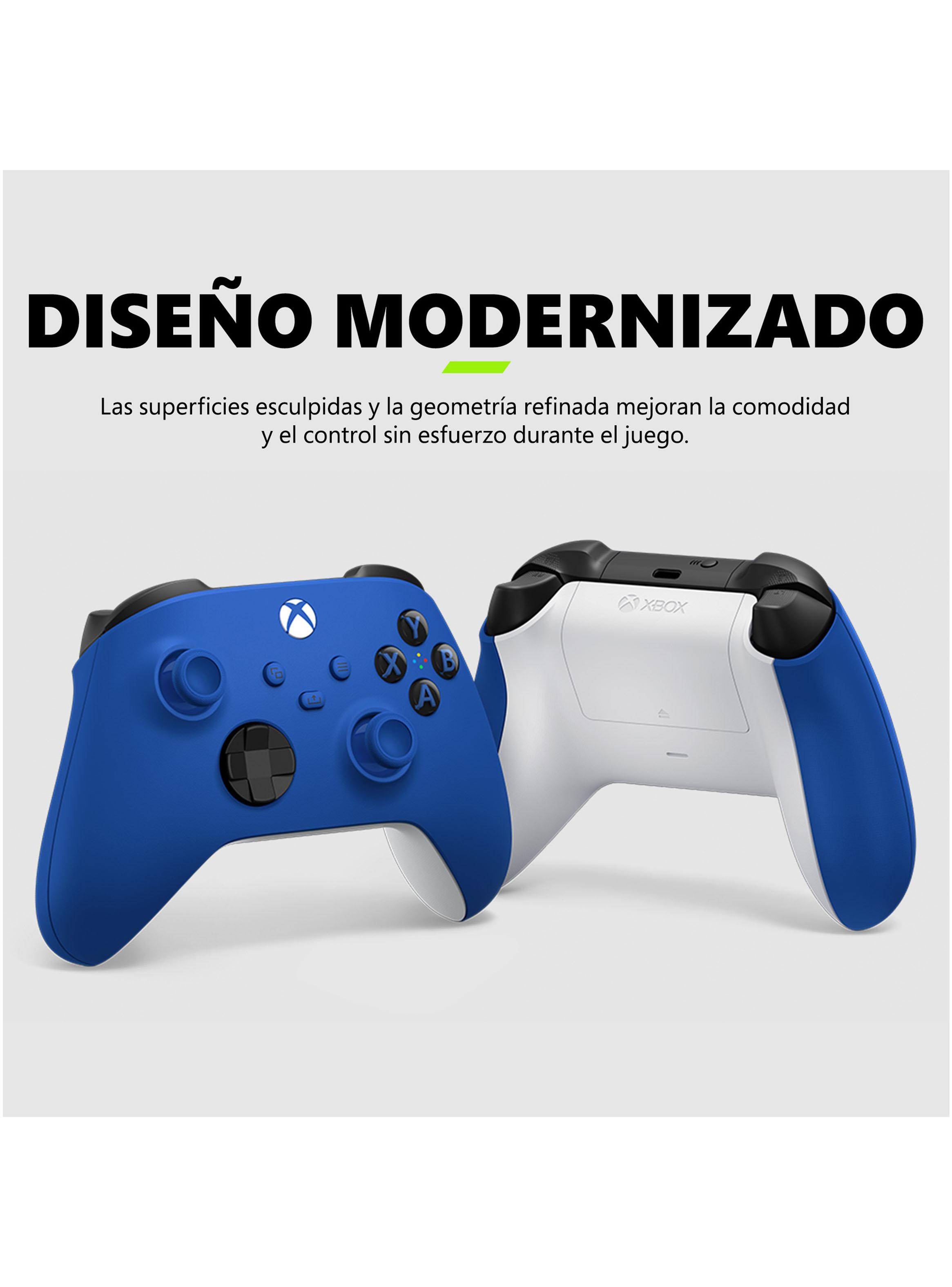 Control Inalámbrico Xbox Shock Blue-3