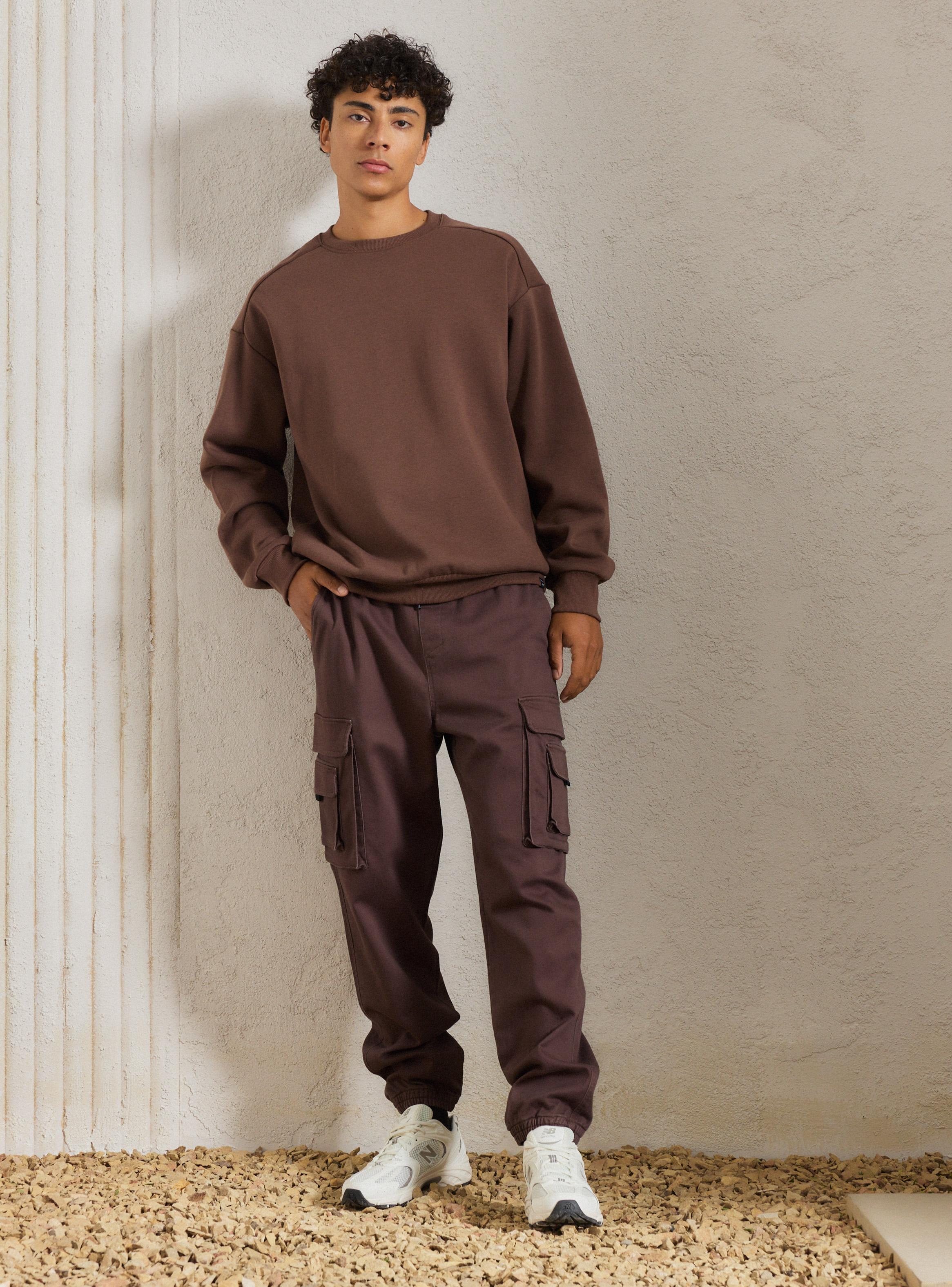 Polerón Crew Neck Liso-4