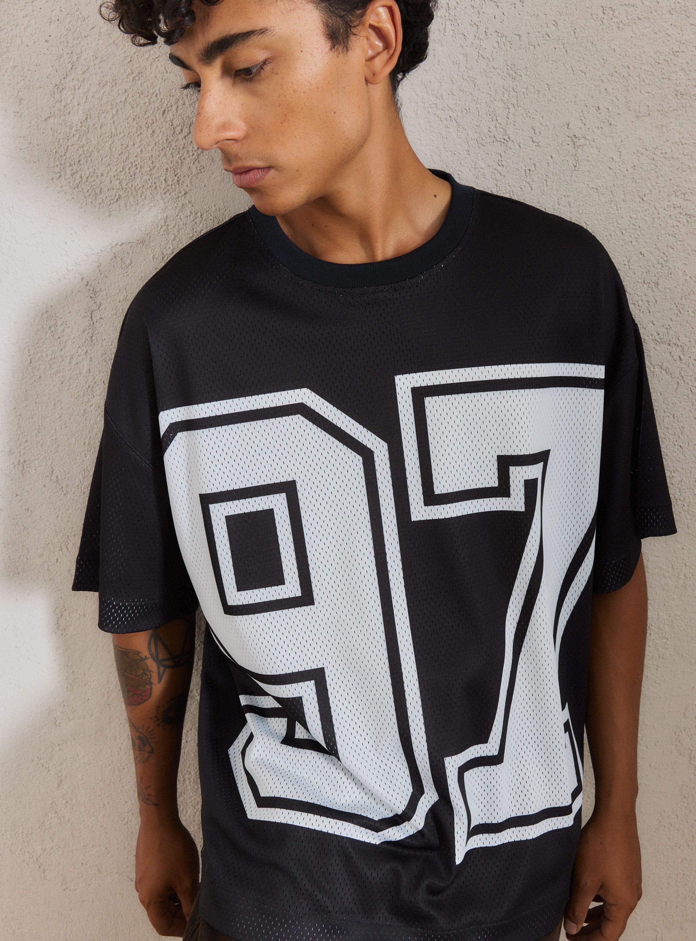 Polera Número Mesh Oversize-3