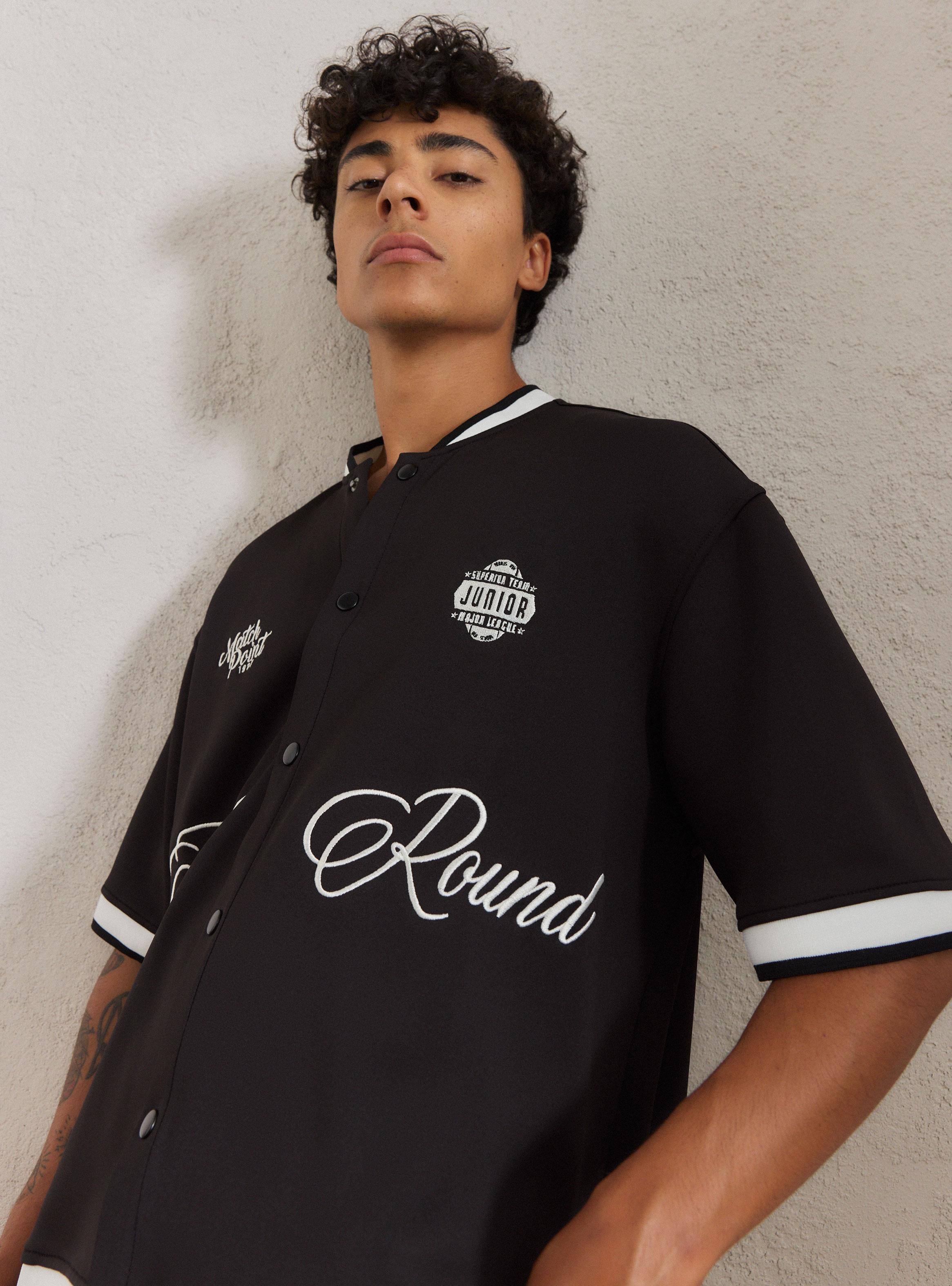 Camisa Oversize Estampada-3