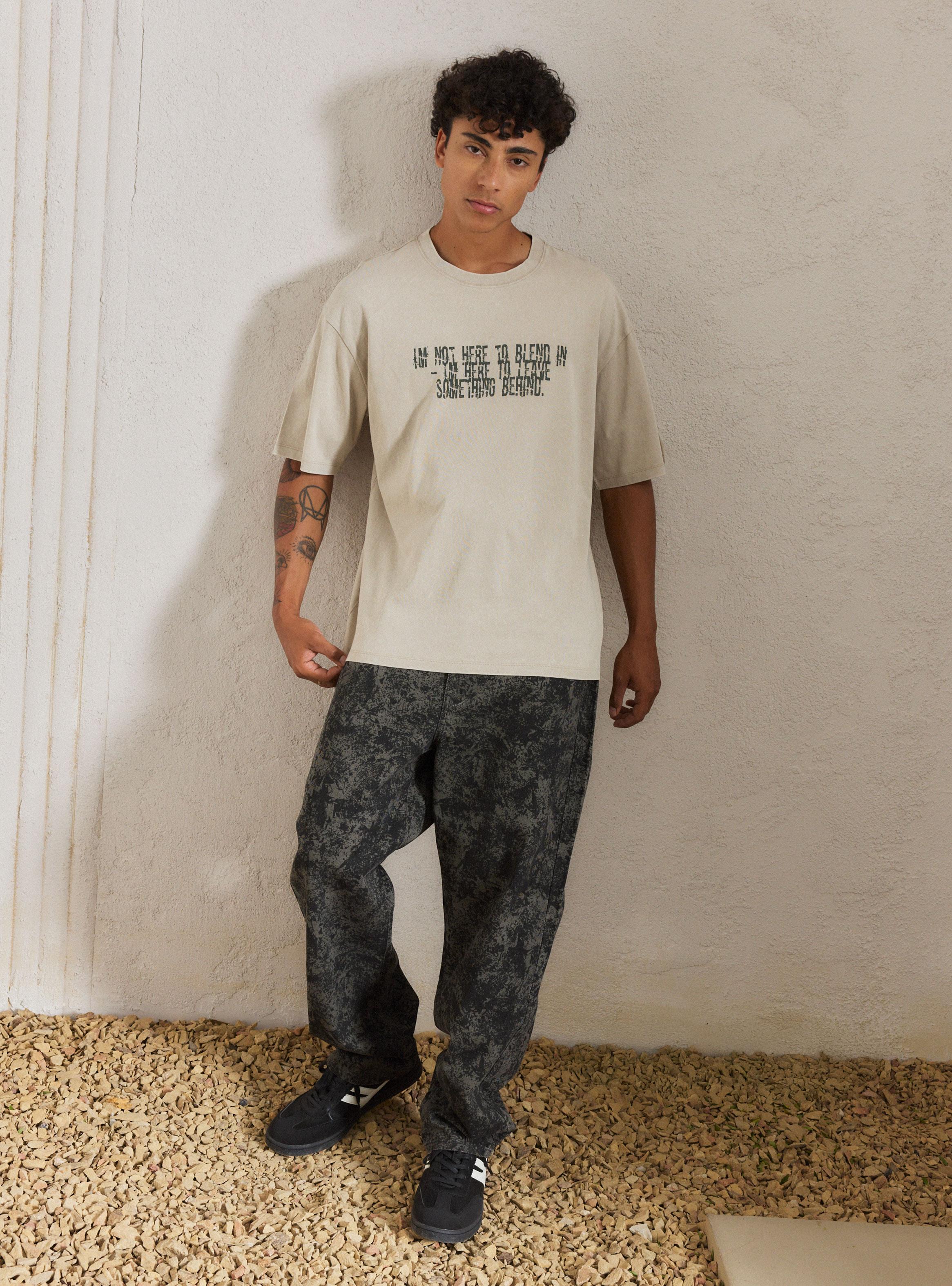 Polera Acid Wash Relaxed Fit-4