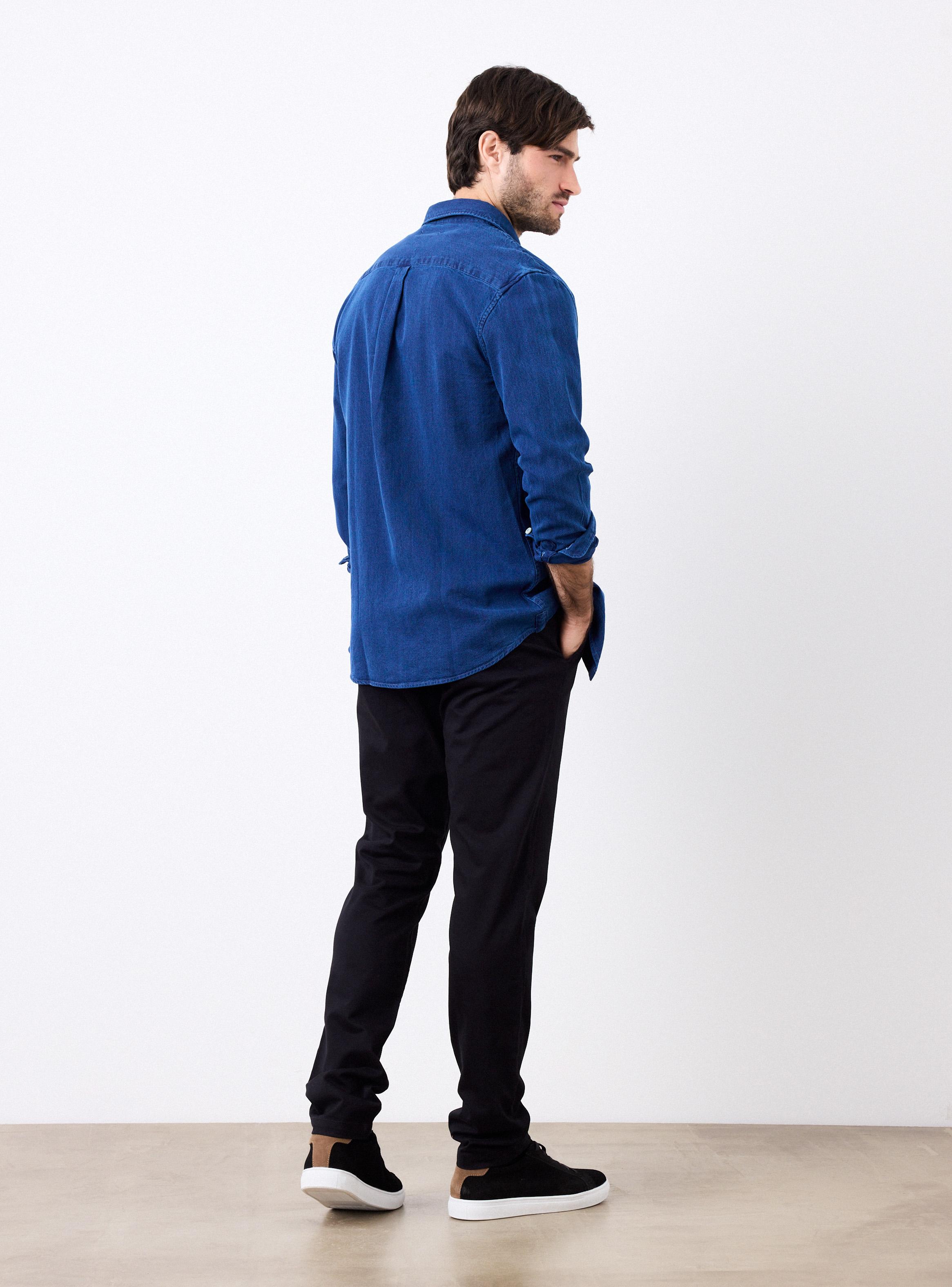 Pantalón Cintura Elasticada Algodón Stretch-5