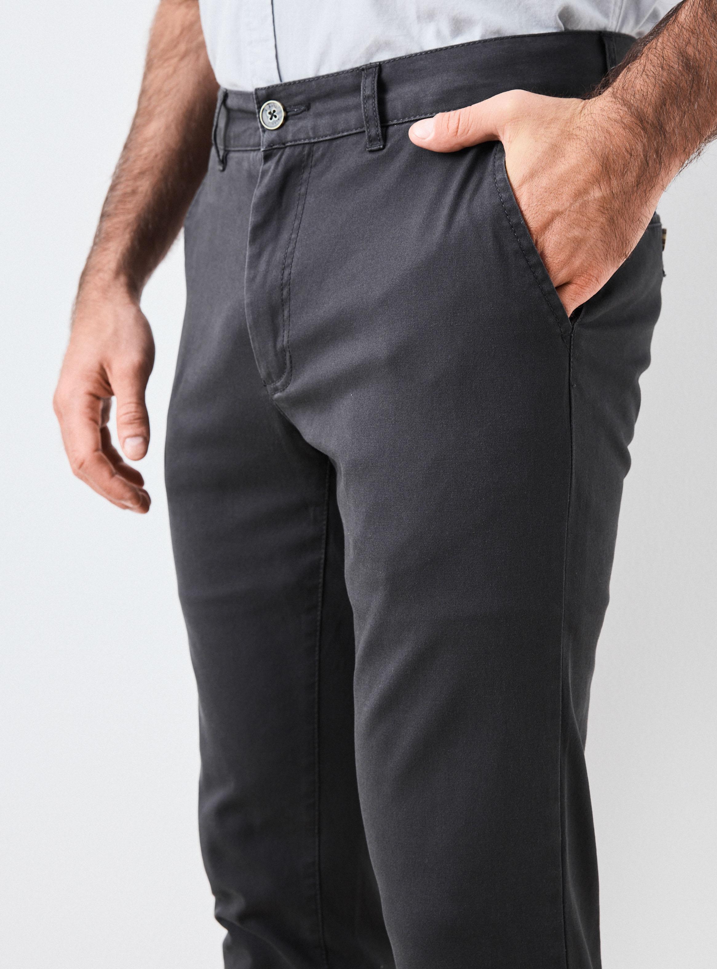Pantalón Corte Chino Slim con Elastano-2
