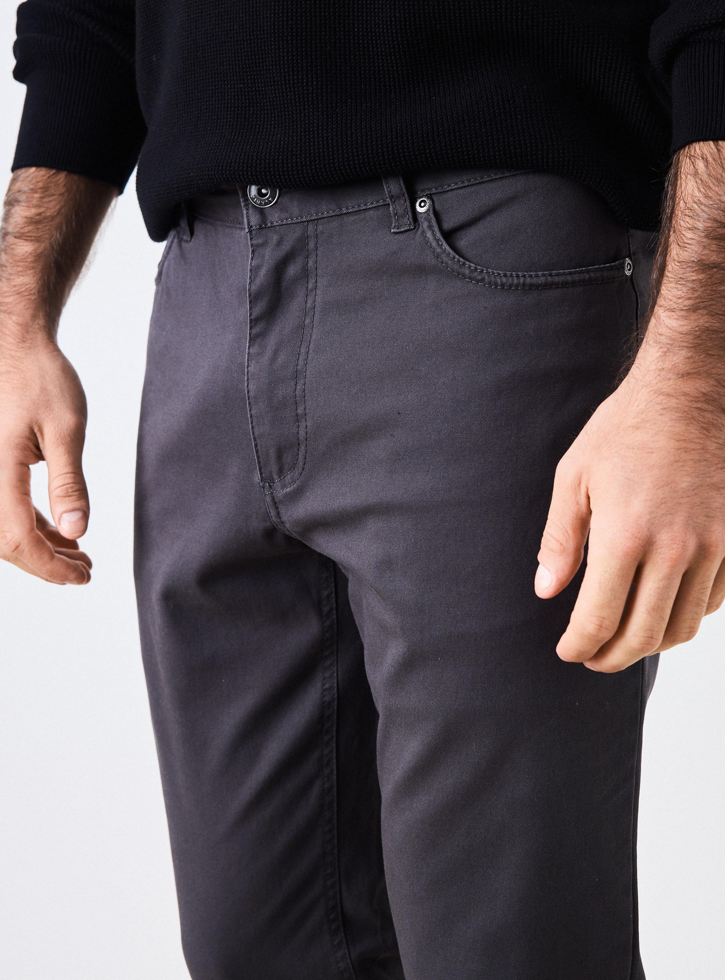 Pantalón Cinco Bolsillos Slim Elastano-2