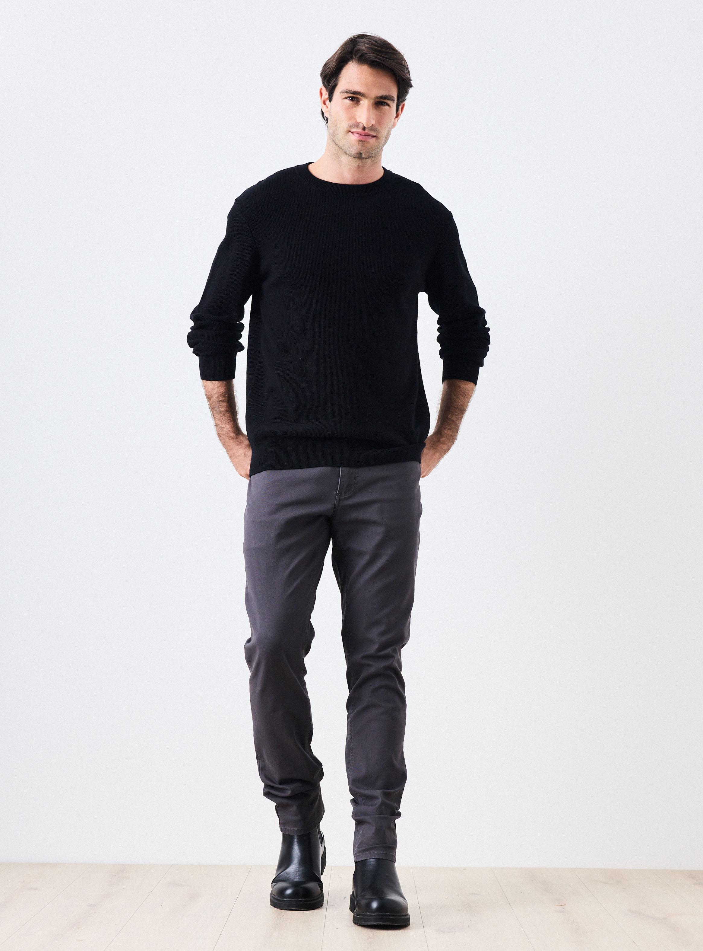 Pantalón Cinco Bolsillos Slim Elastano-4