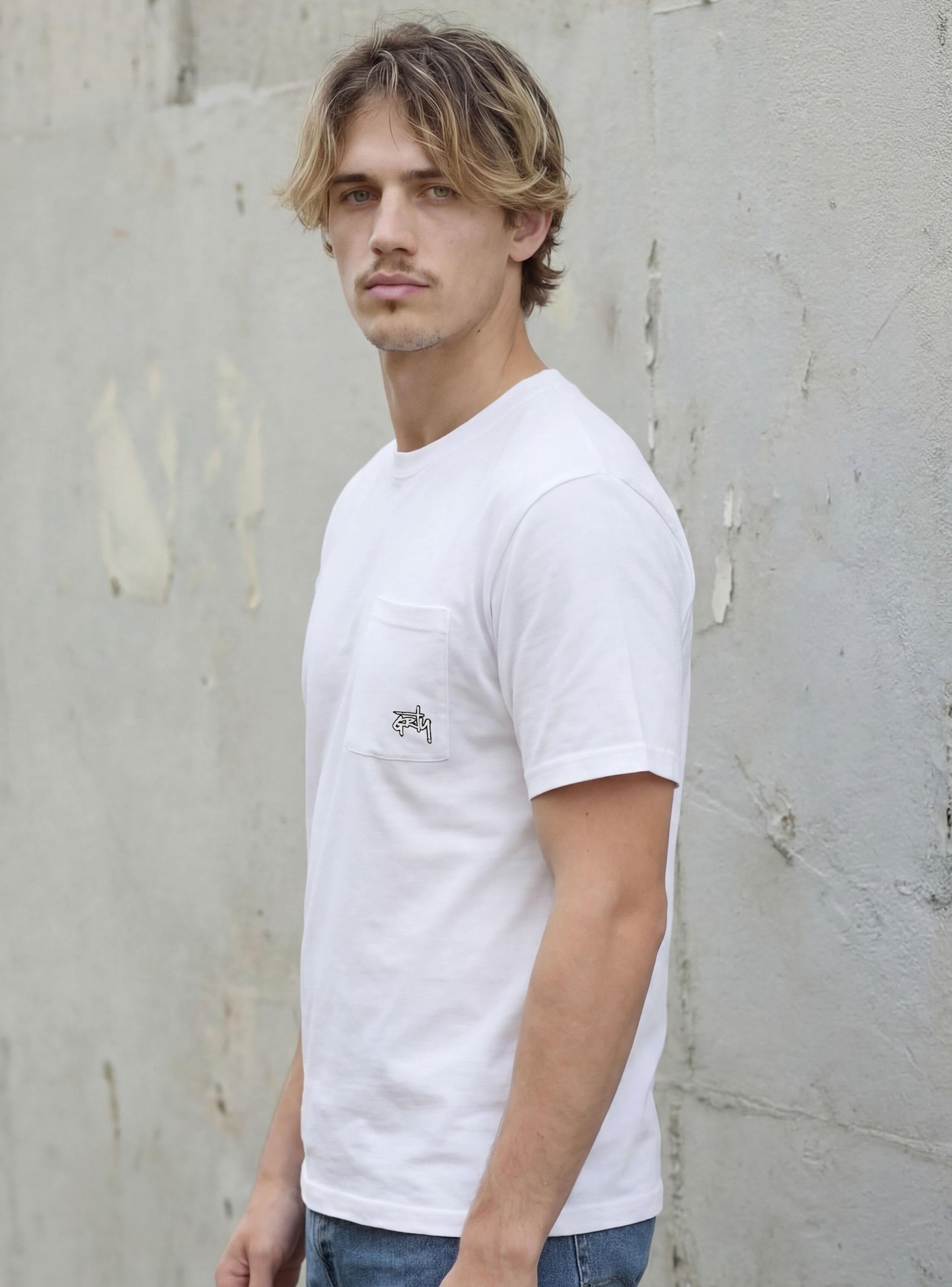 Polera Basica Regular Bolsillo-2