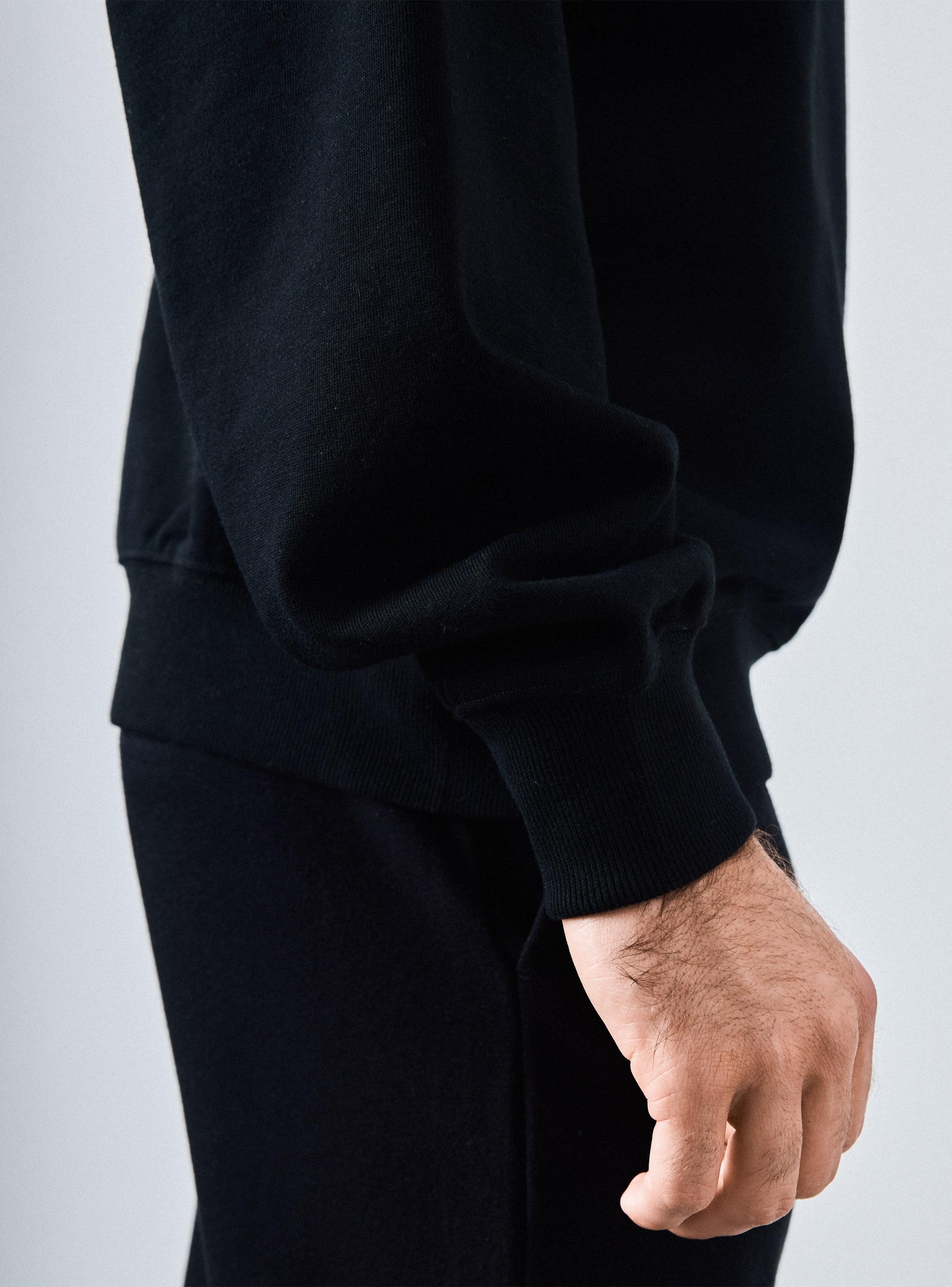 Polerón Algodón Con Cuello Alto-3