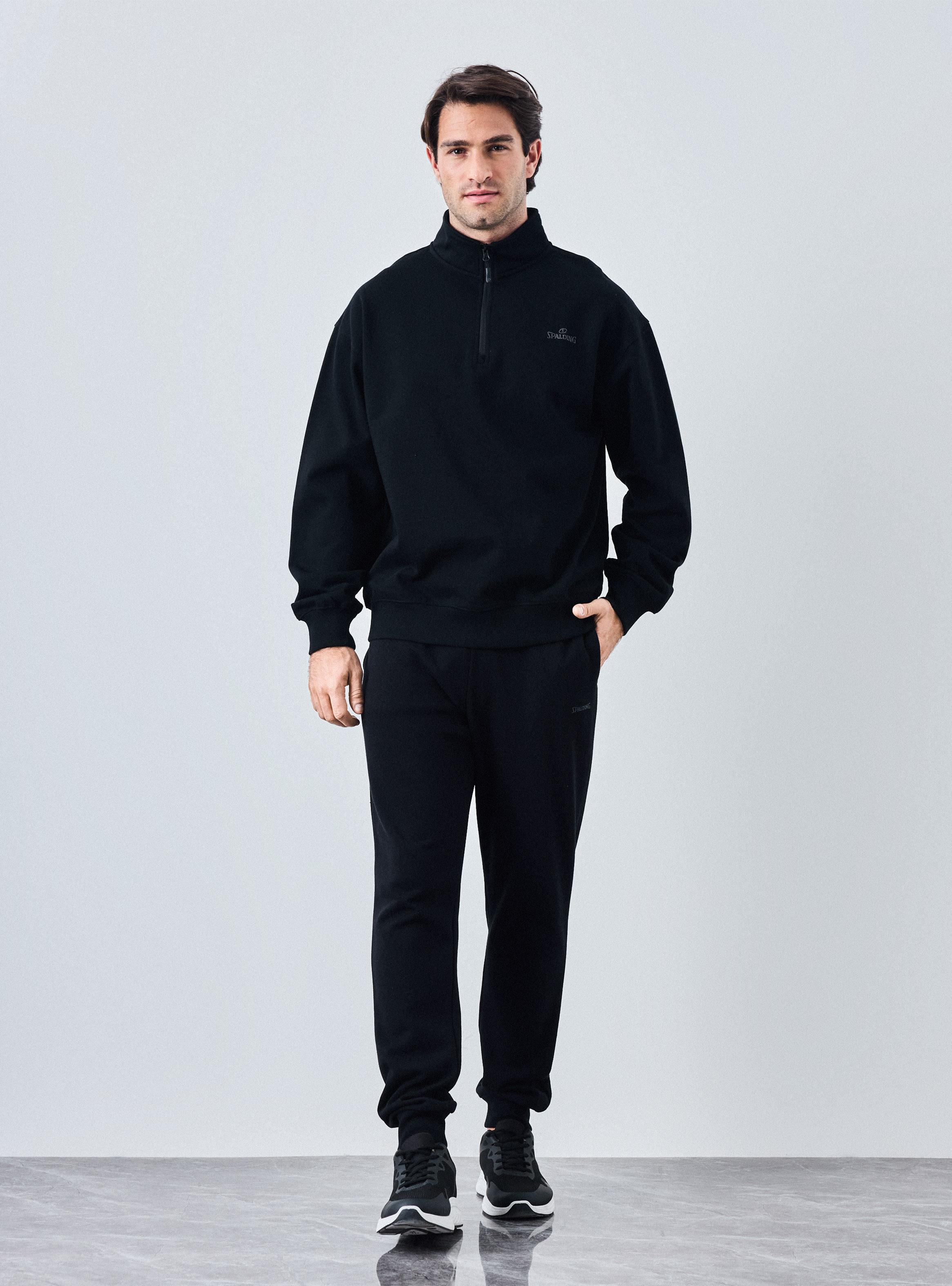 Polerón Algodón Con Cuello Alto-4