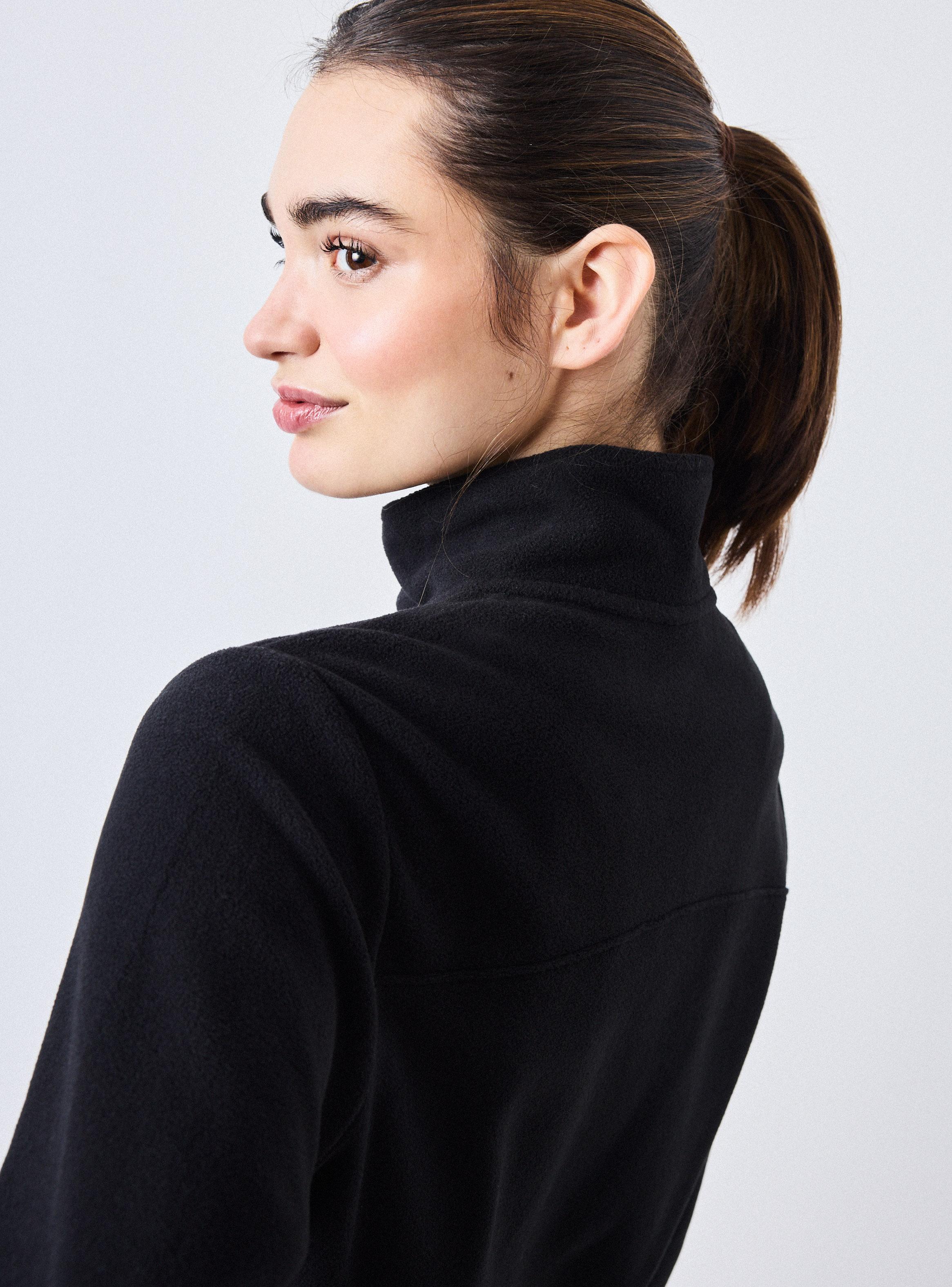 Polar Micro Fleece Medio Cierre-3