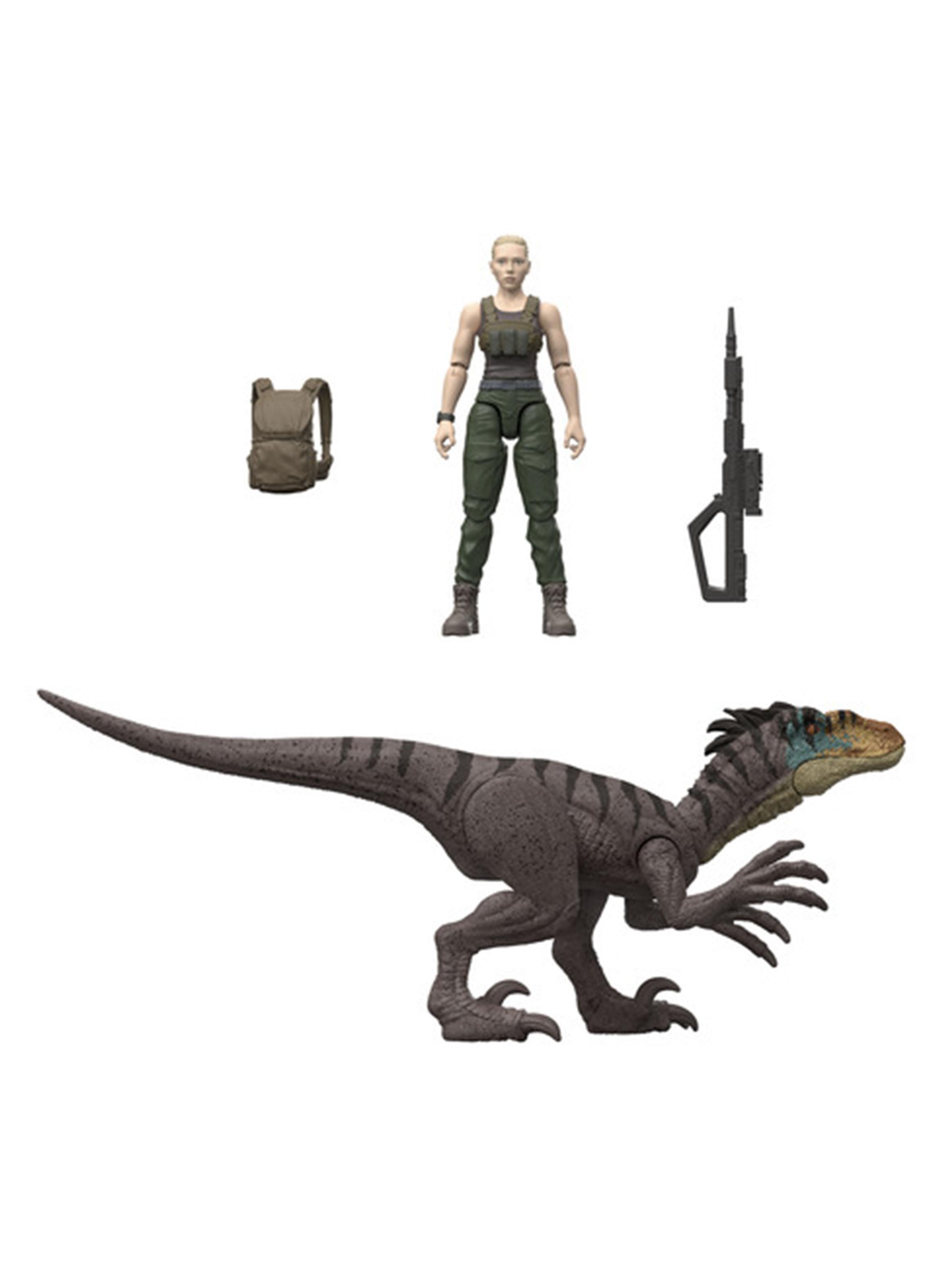 Jurassic World Zora y Raptor-1