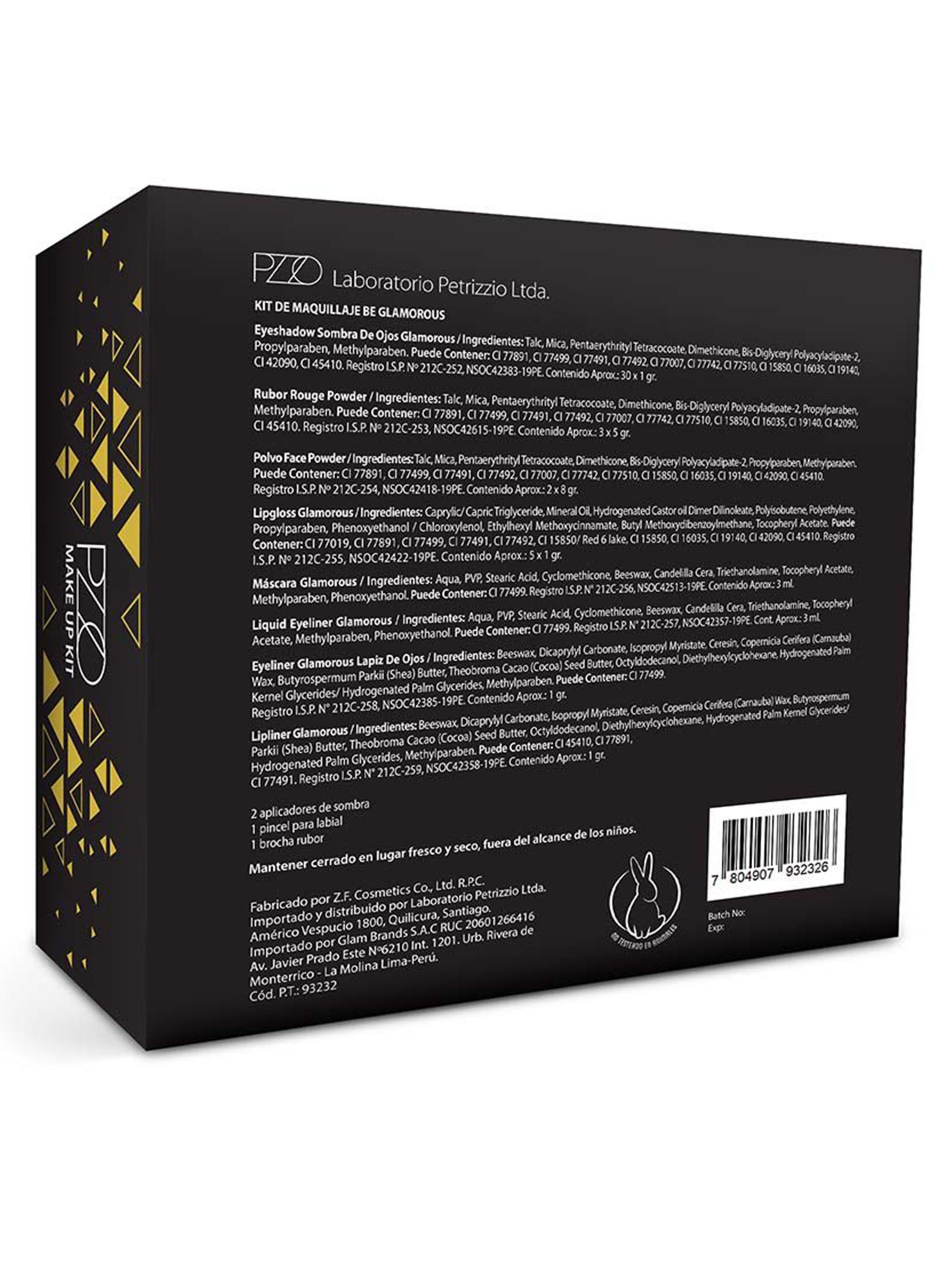 Set Petrizzio de Maquillaje Be Glamorous 18-2