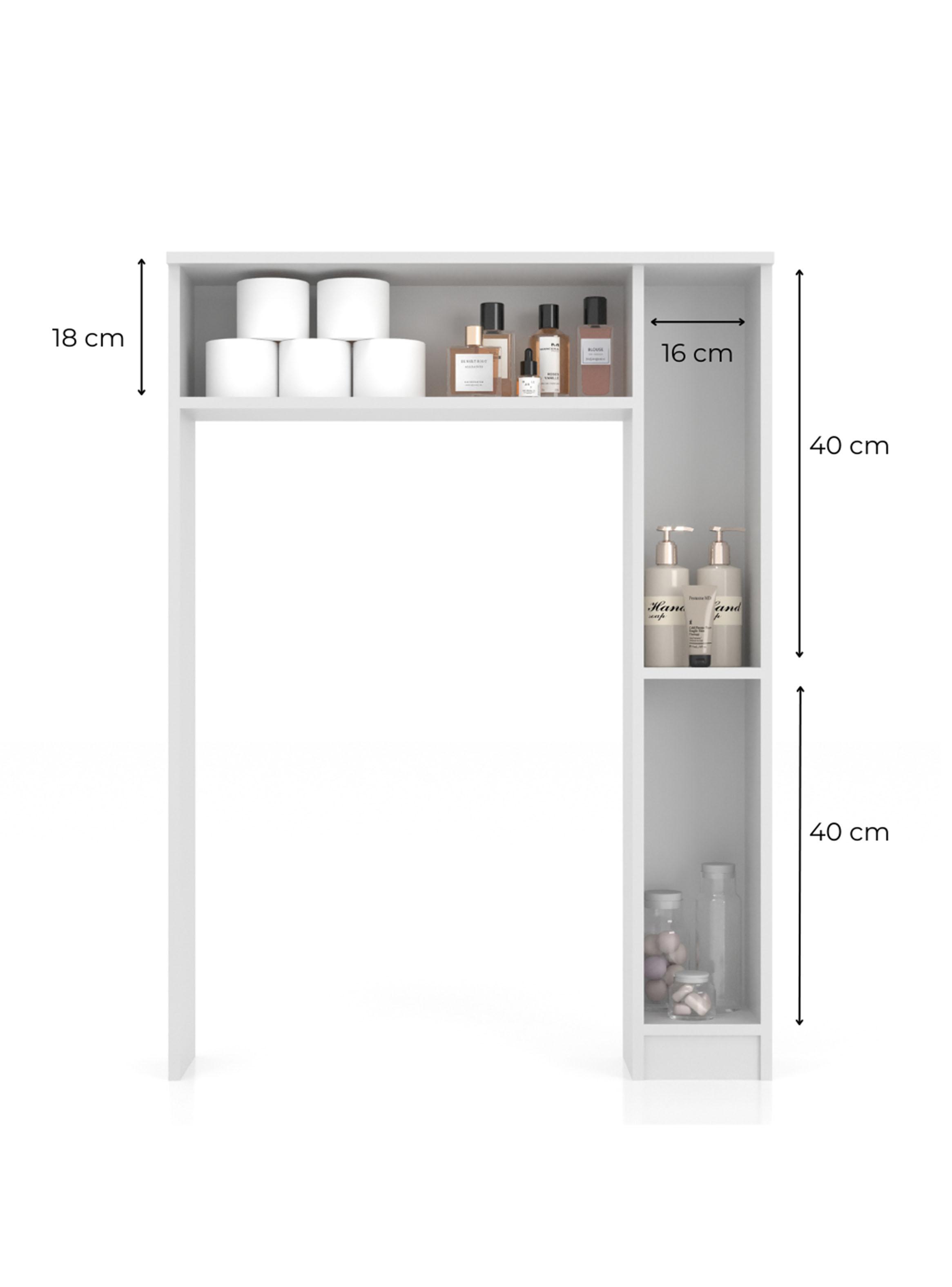 Mueble Lavamanos 1 Puerta y Organizador WC 2 Puertas-3