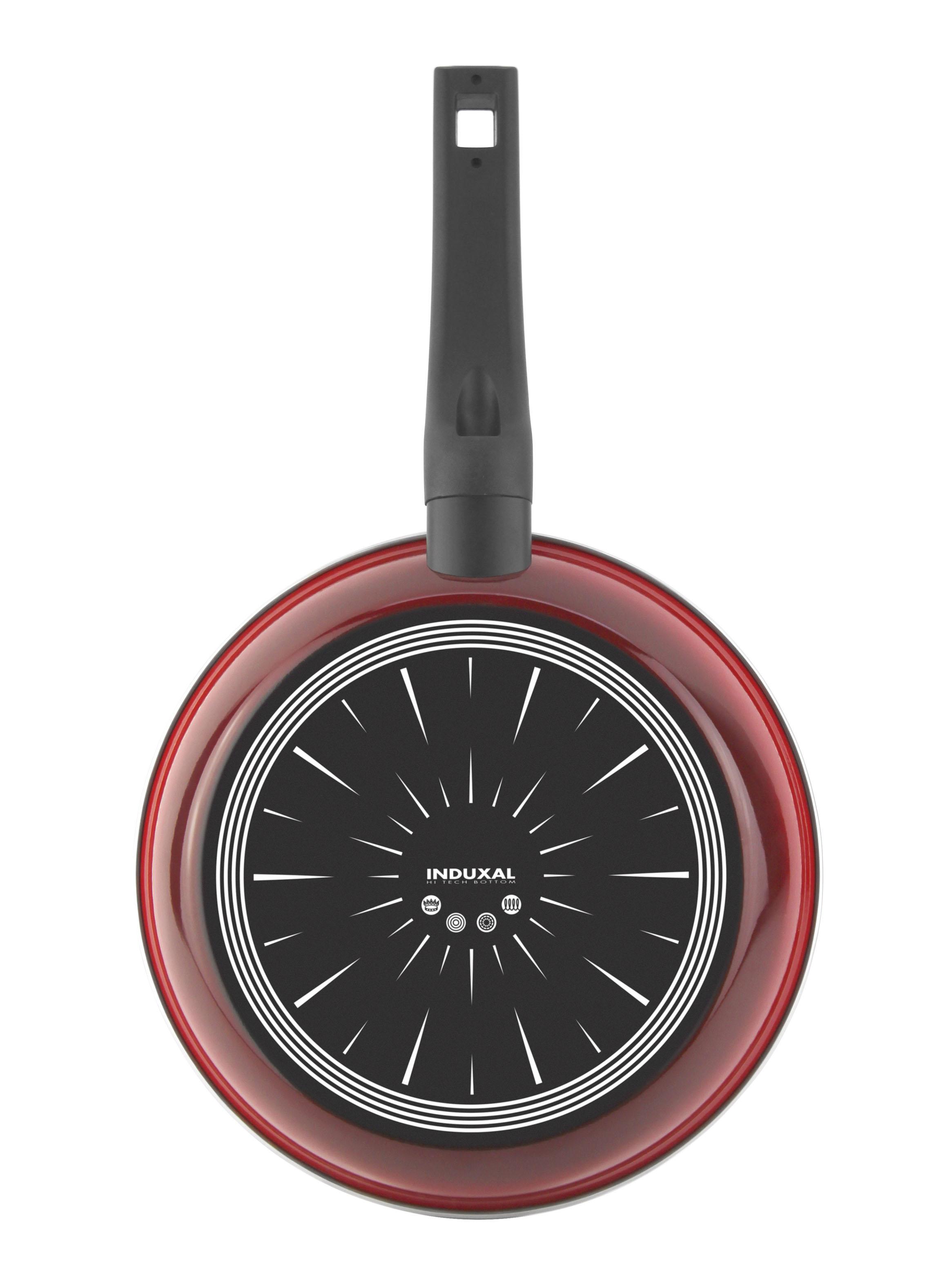 Sartén 20 Cm Coral Due Rojo-3