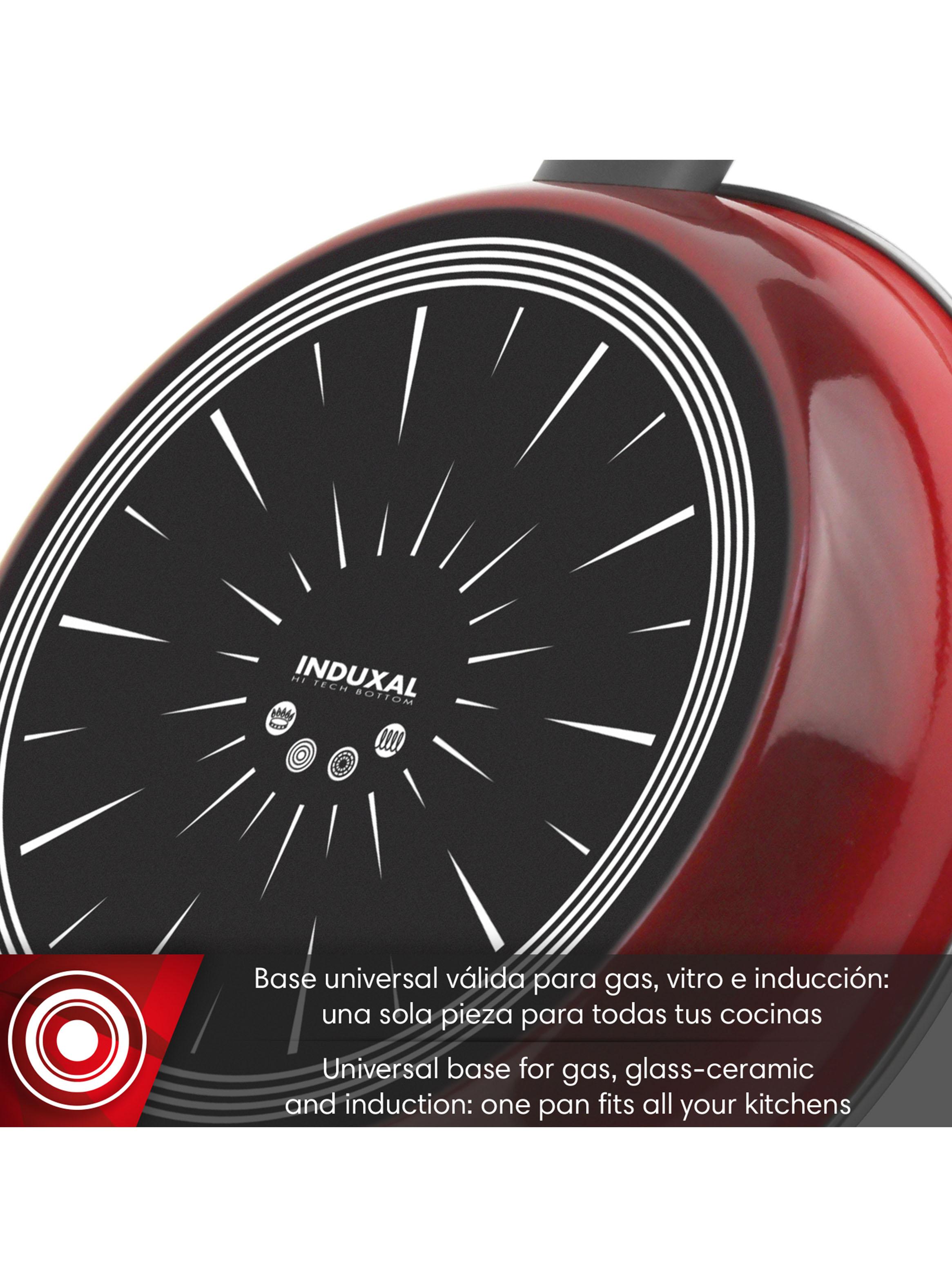 Set de 2 Sartenes Coral Due 18 y 24 cm Rojo-4