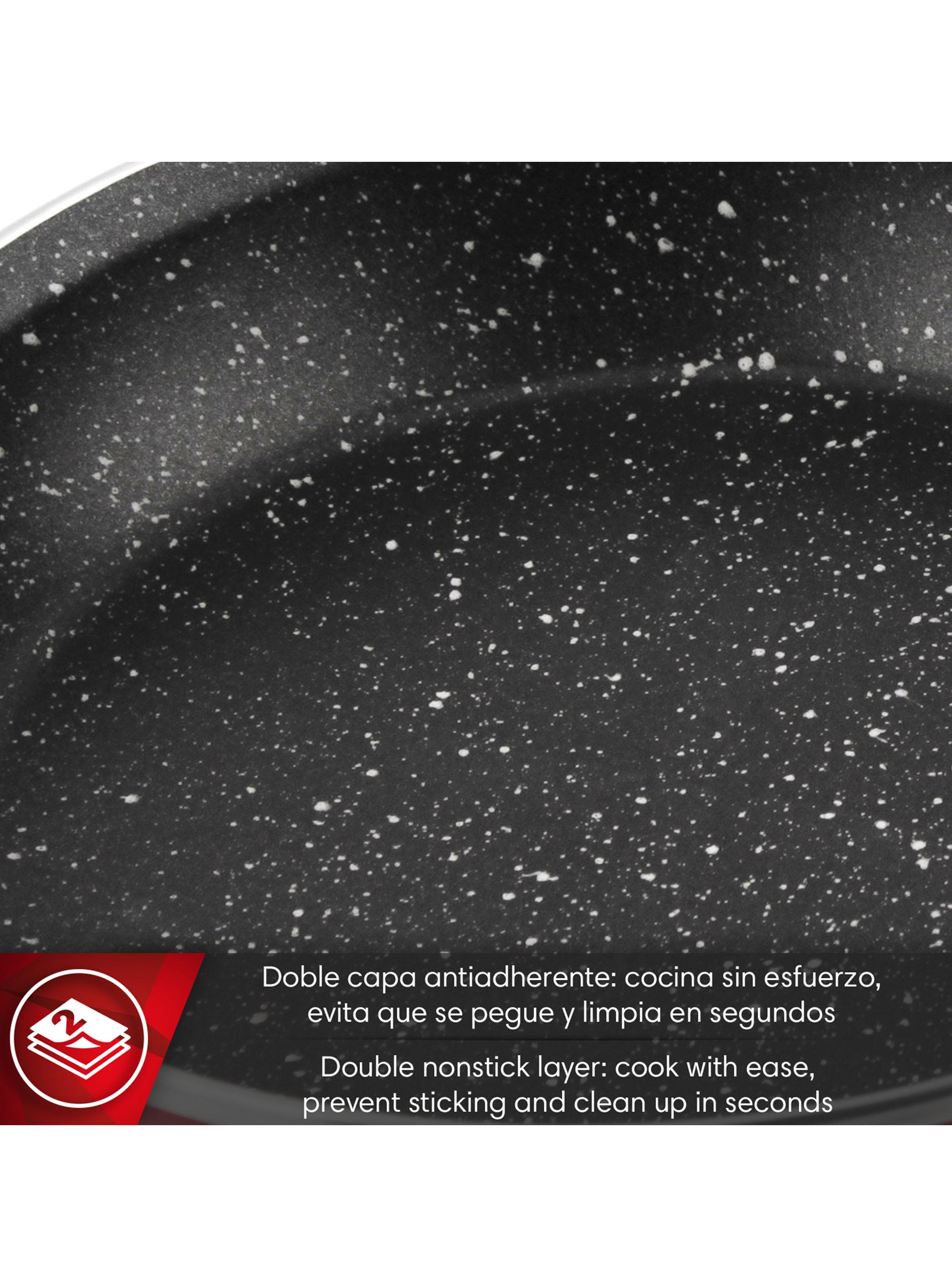 Set de 2 Sartenes Coral Due 18 y 24 cm Rojo-2