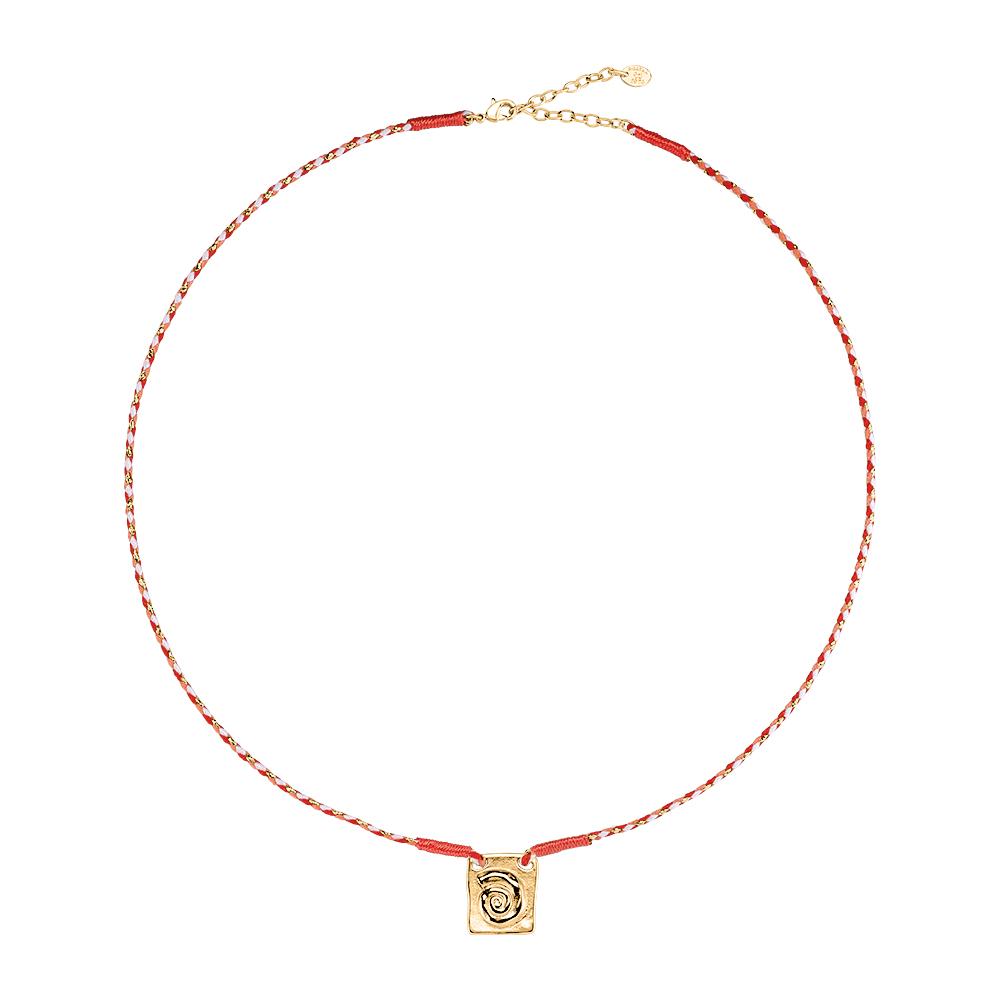 Collar Midi Placa Caracola Tiare-3