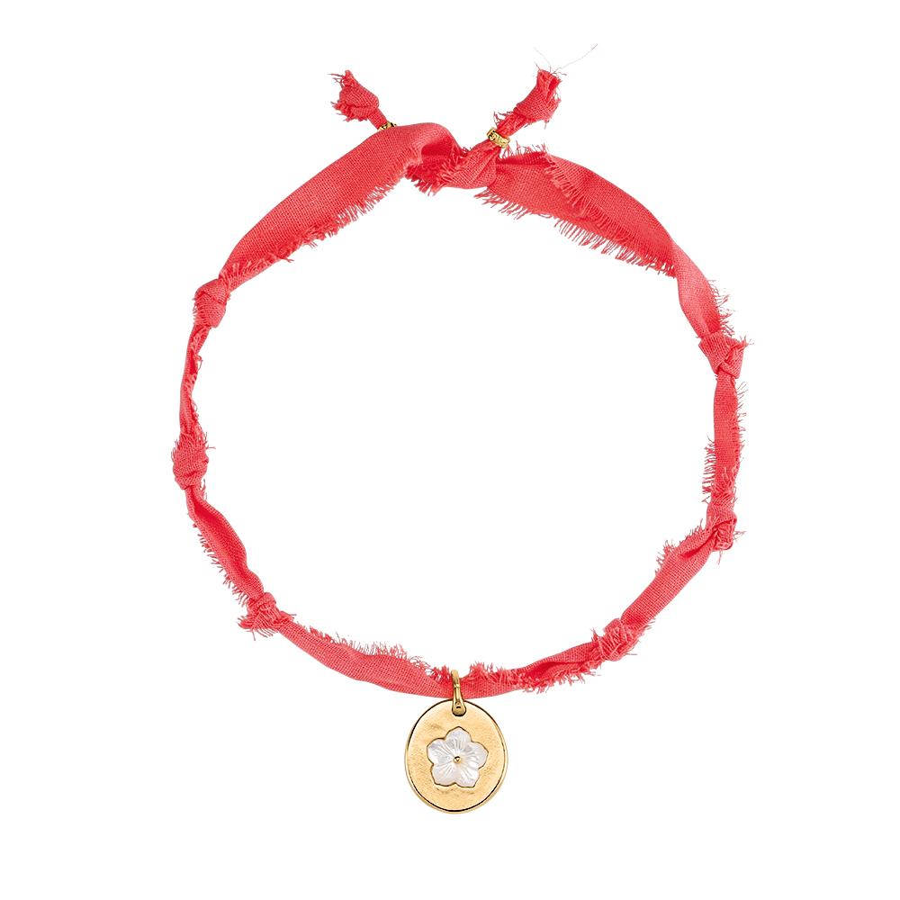 Collar Midi Medalla Flor Tiare-2