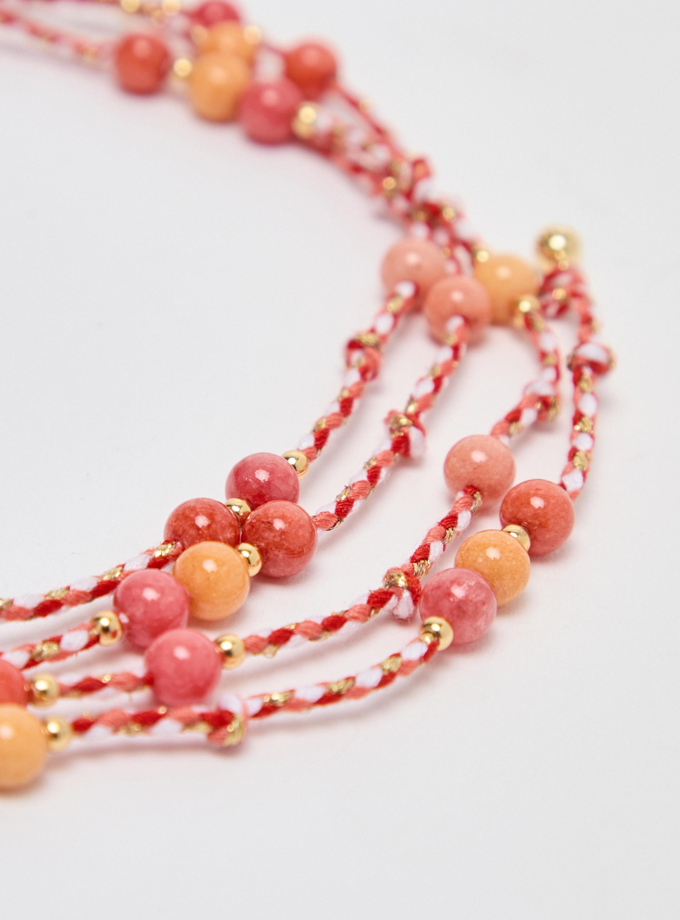 Collar Largo Perlas Rojo Tiare Colaboración María Pombo-3