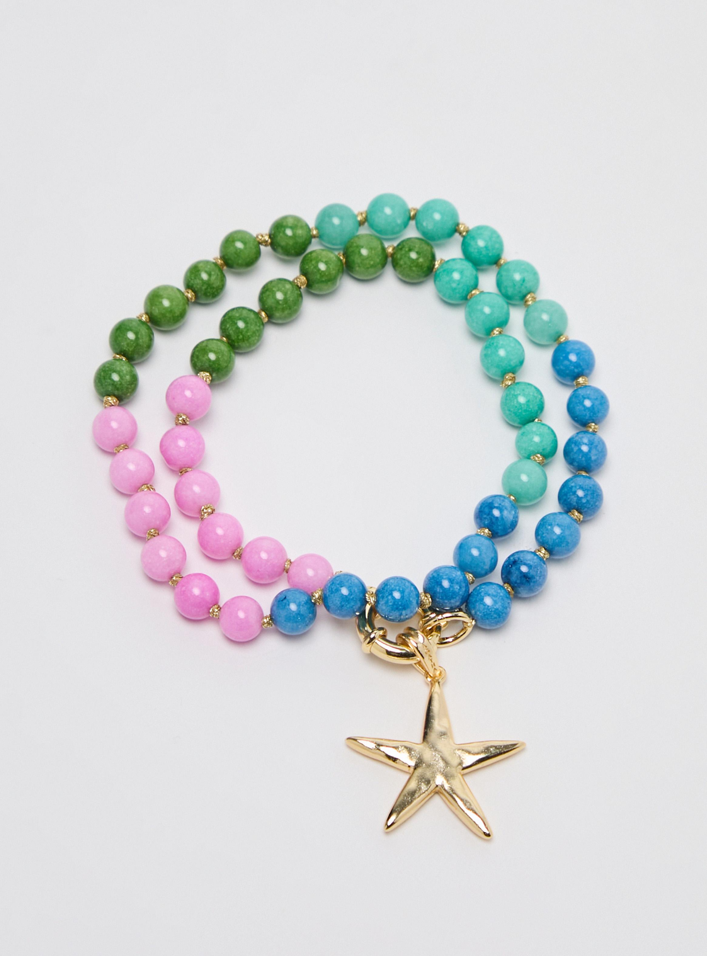Collar Corto Perlas Jade Colgante Estrella de Mar Tiare Colaboración María Pombo-1