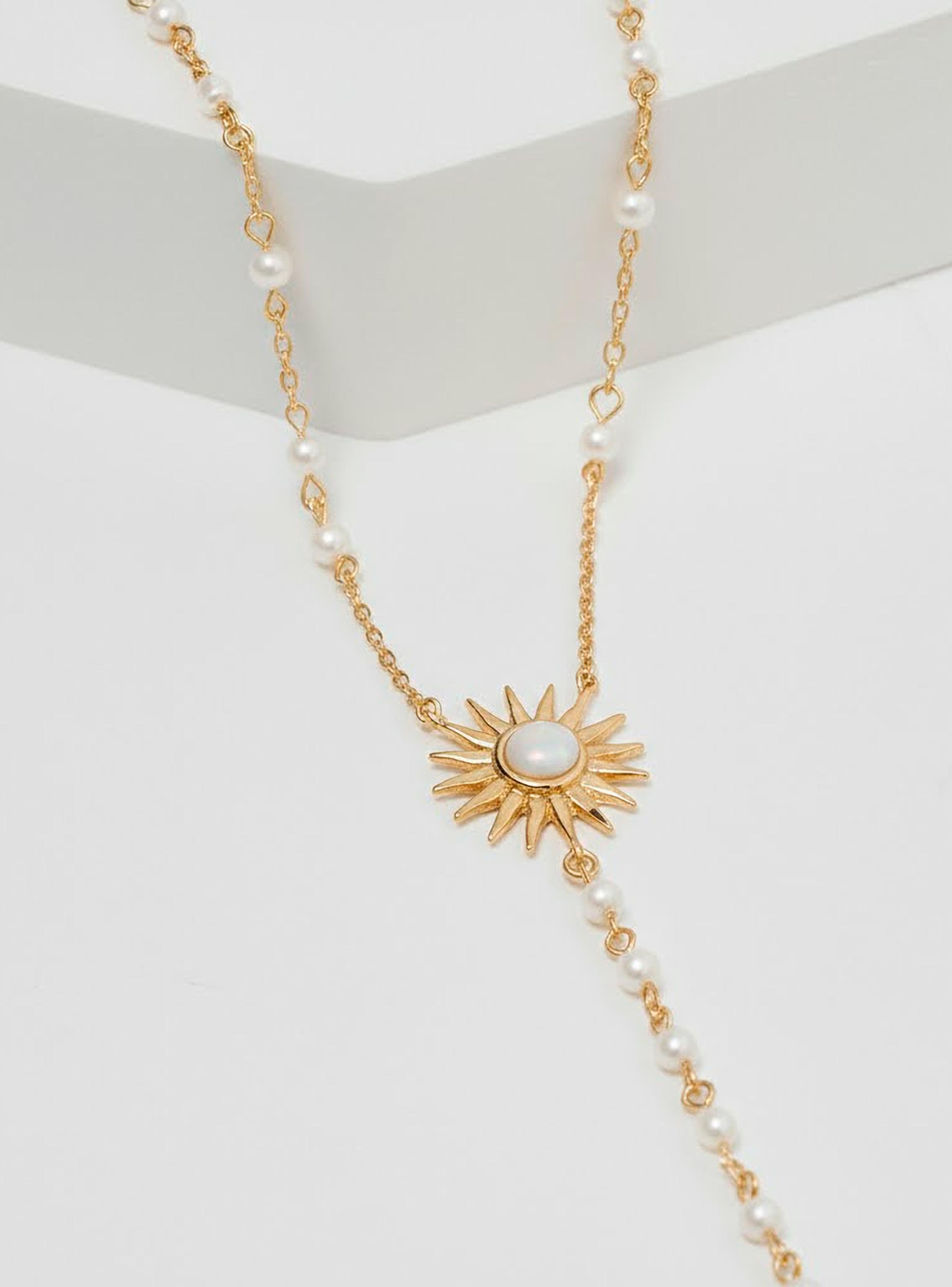 Collar Sol y Concha Nácar Tiare Colaboración María Pombo-1