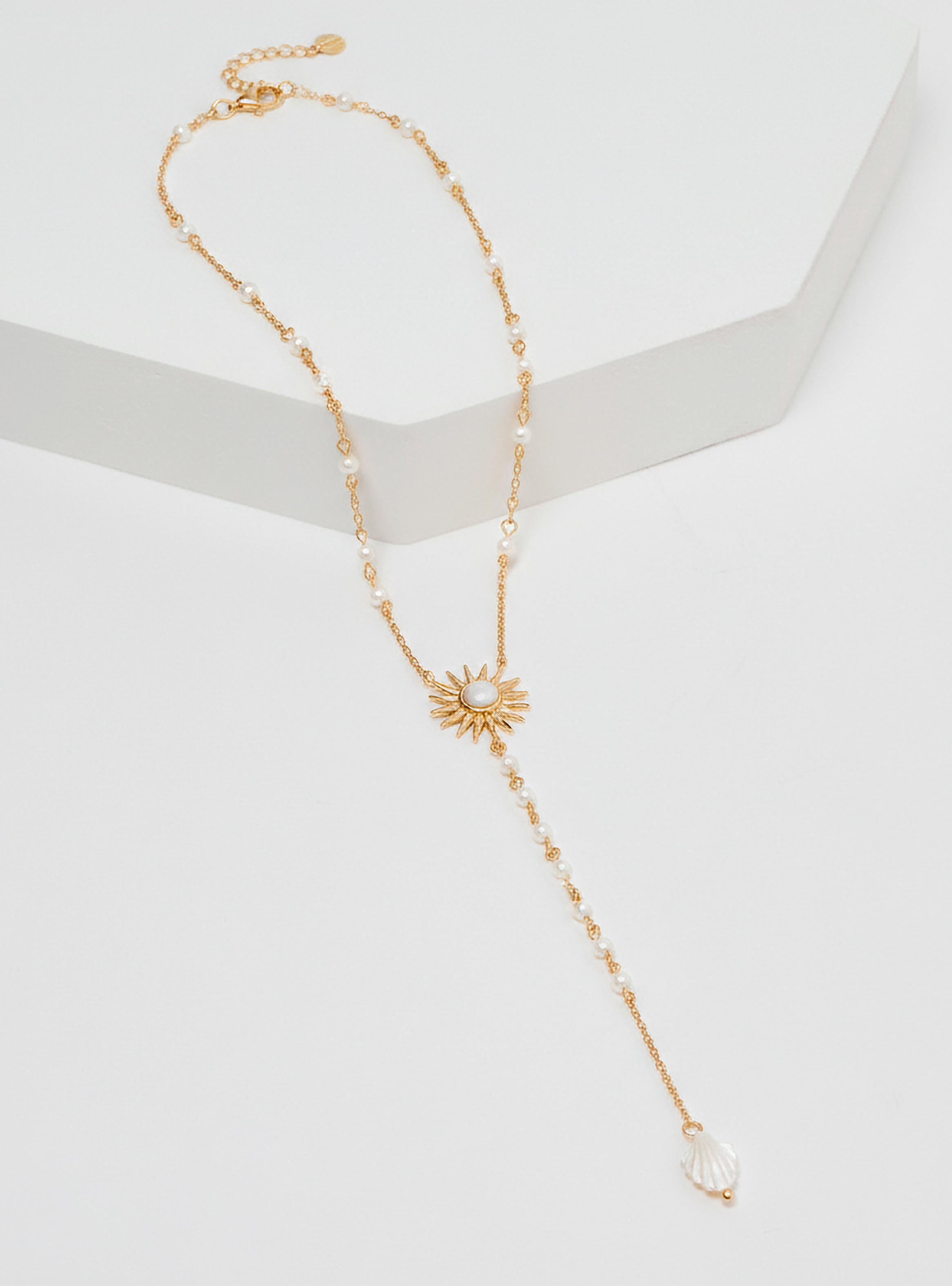 Collar Sol y Concha Nácar Tiare Colaboración María Pombo-0