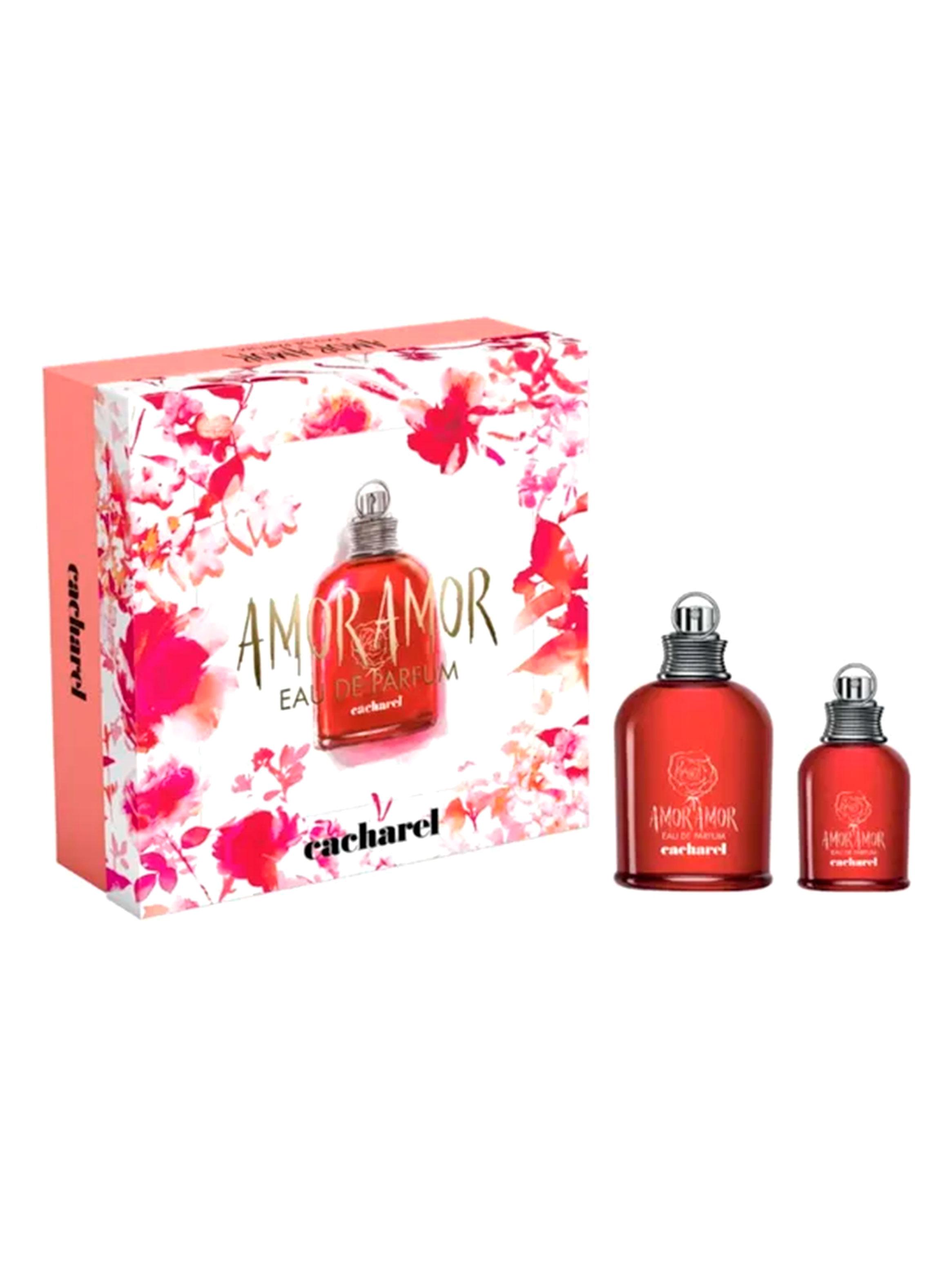 Set Perfume Amor Amor EDP Mujer 100 ml + 30 ml-0