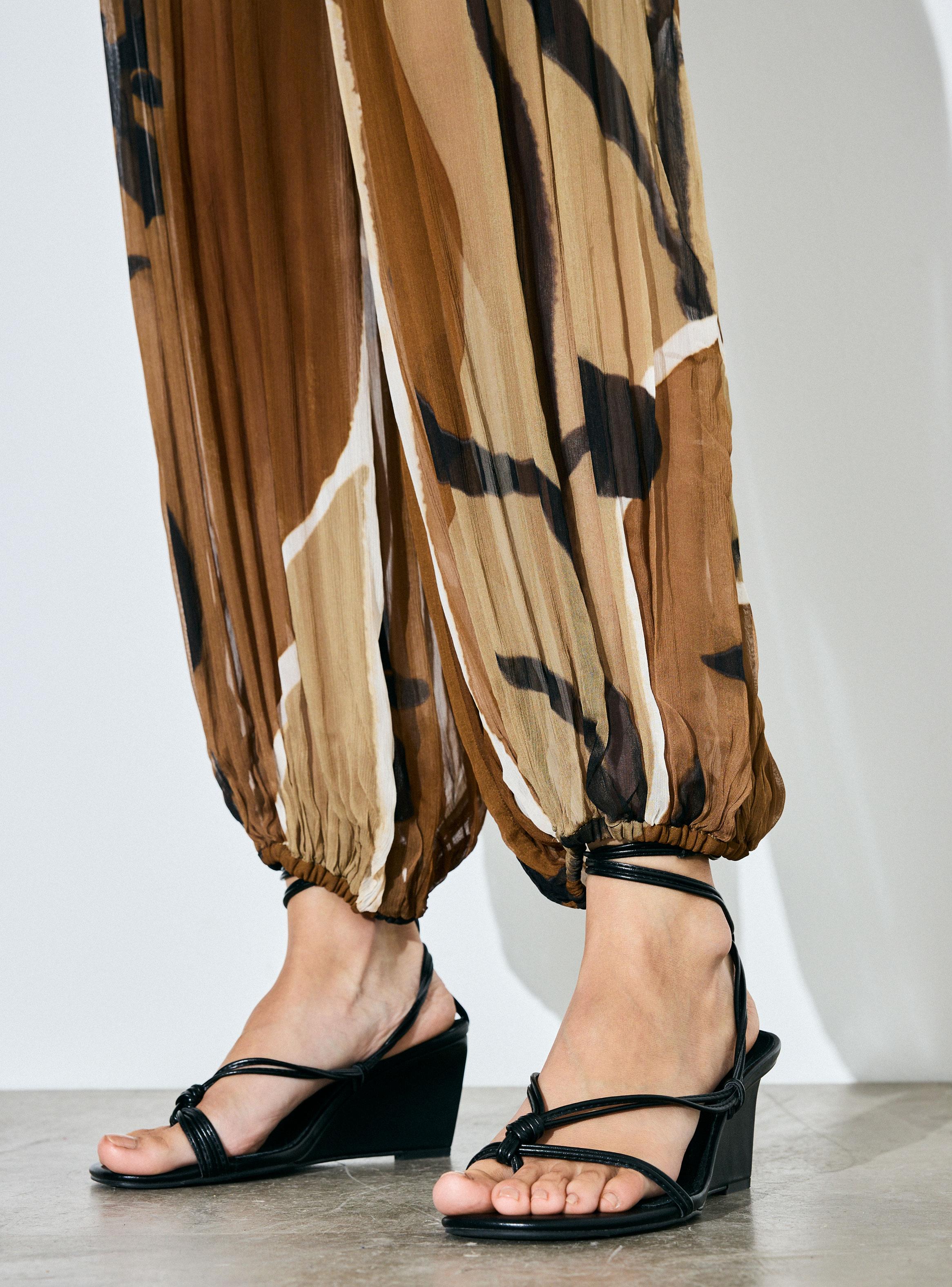 Pantalón Aladino Tipo Bombacho Estampado-3