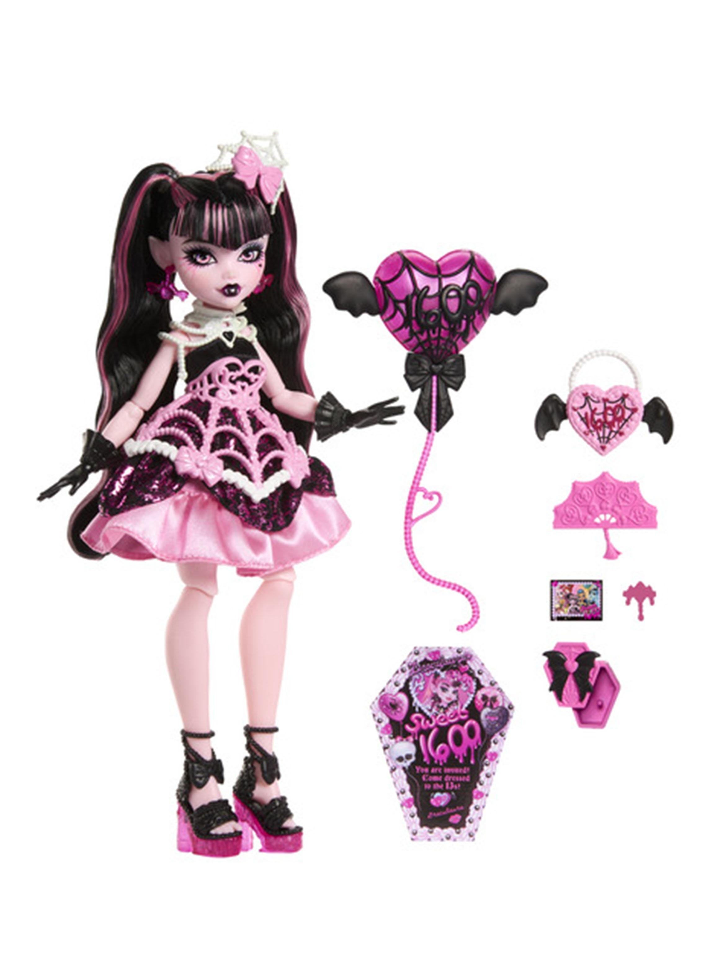 Muñeca Skulltimate Secrets Draculaura Cumpleños-4