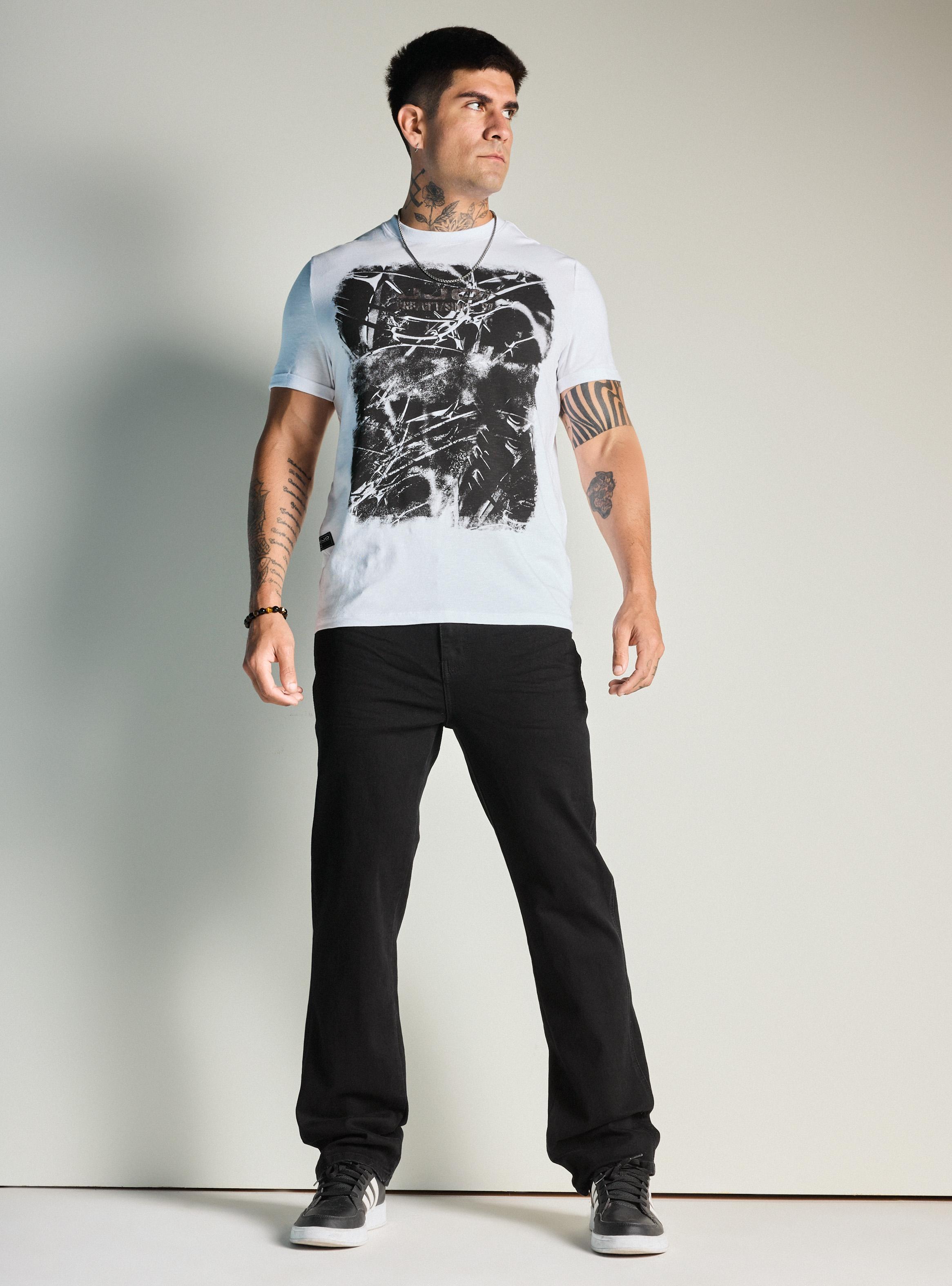 Jeans Straight Color Oscuro-4