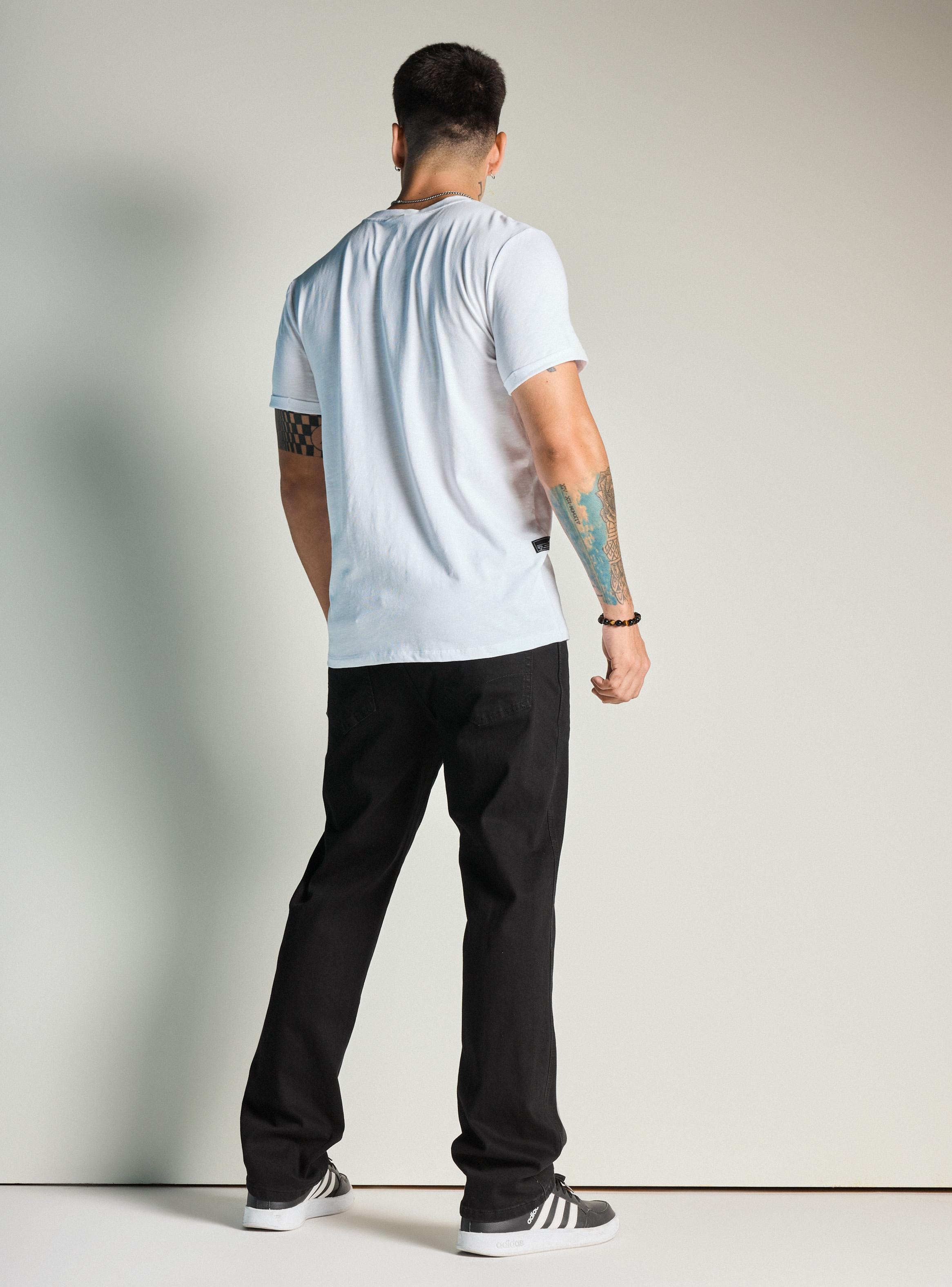 Jeans Straight Color Oscuro-5