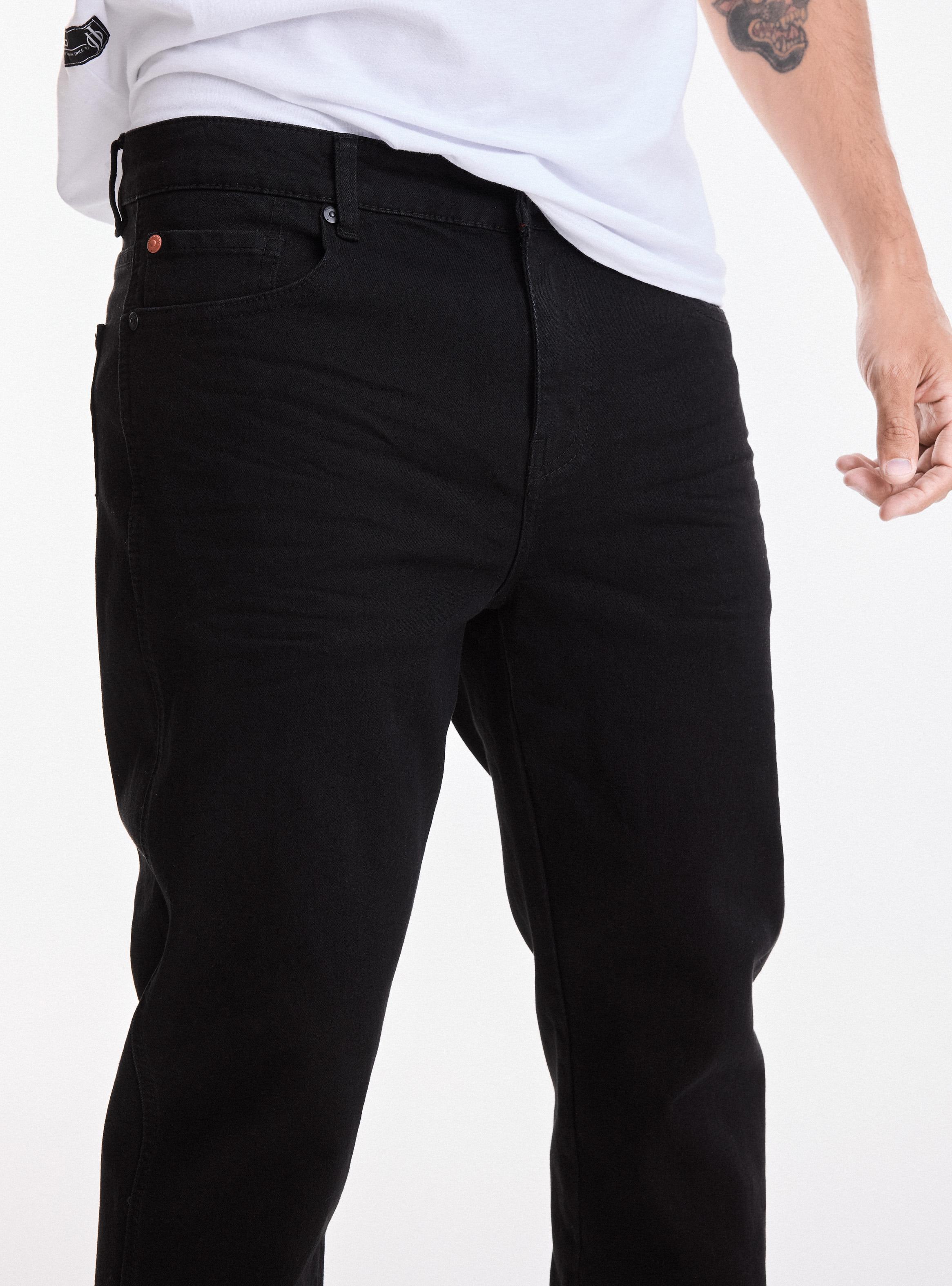 Jeans Straight Color Oscuro-2