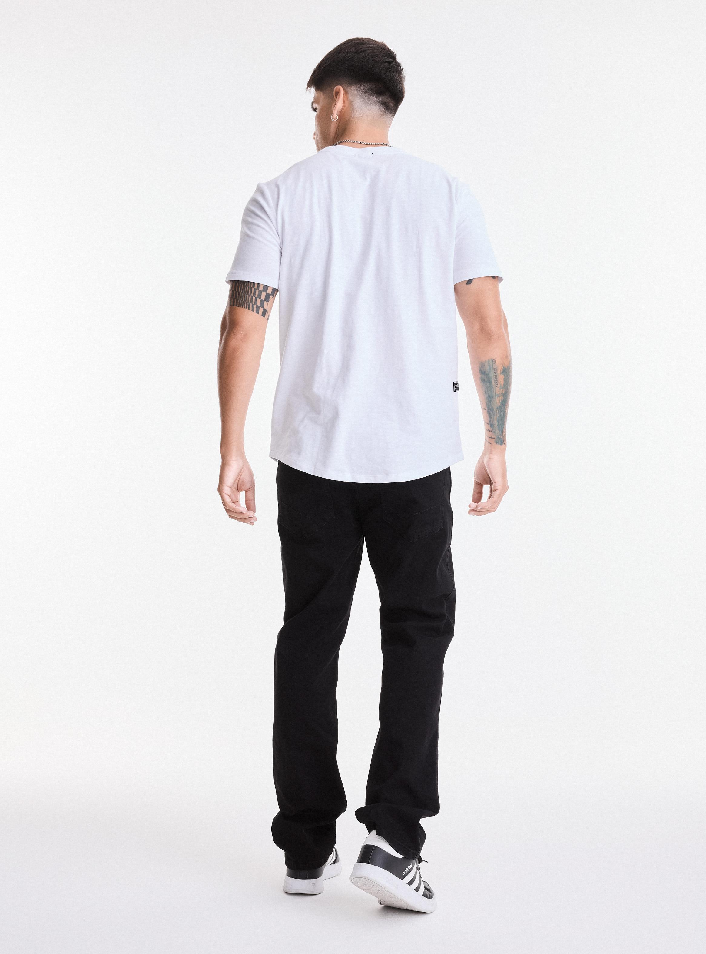 Jeans Straight Color Oscuro-5