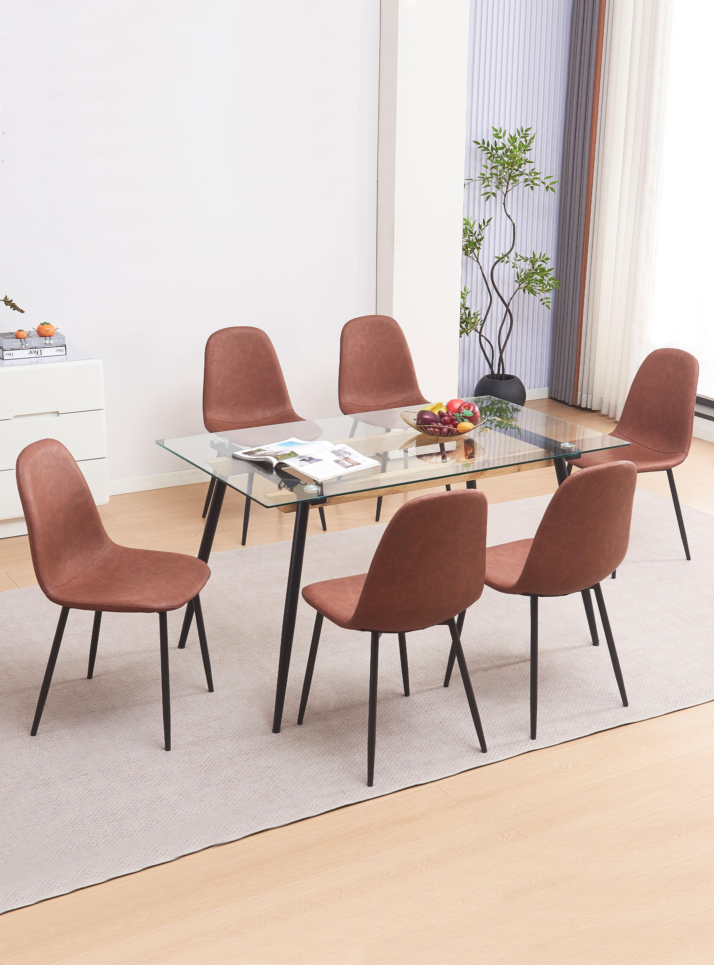 Juego de Comedor Creta 6 Sillas-4