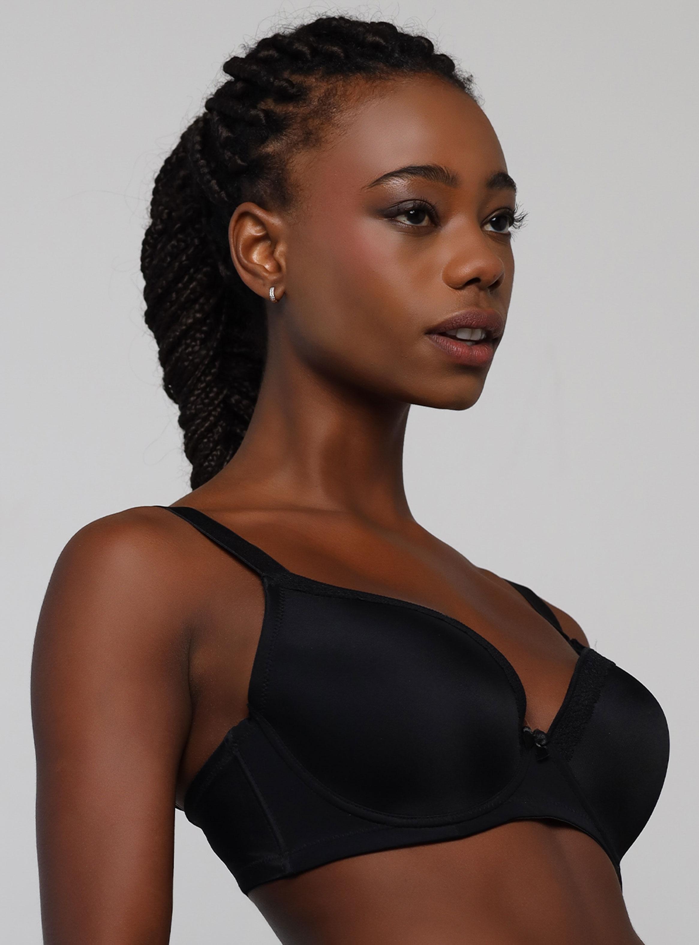 Pack 2 Sostén Diseño Liso y Estampado Copa D-4