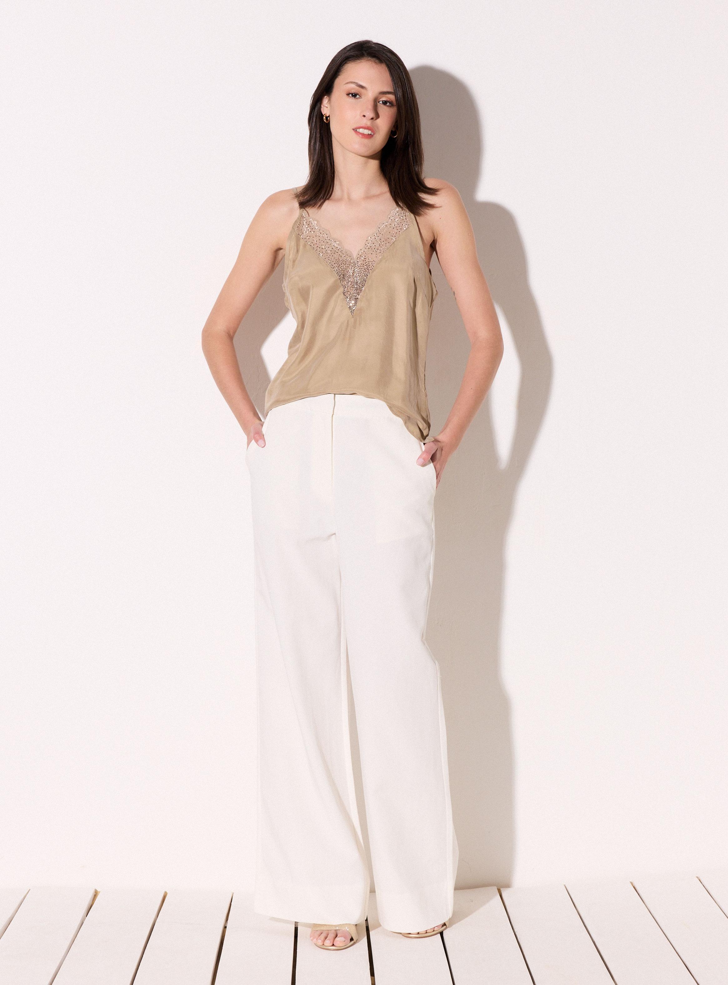 Pantalón Liso Palazzo-4
