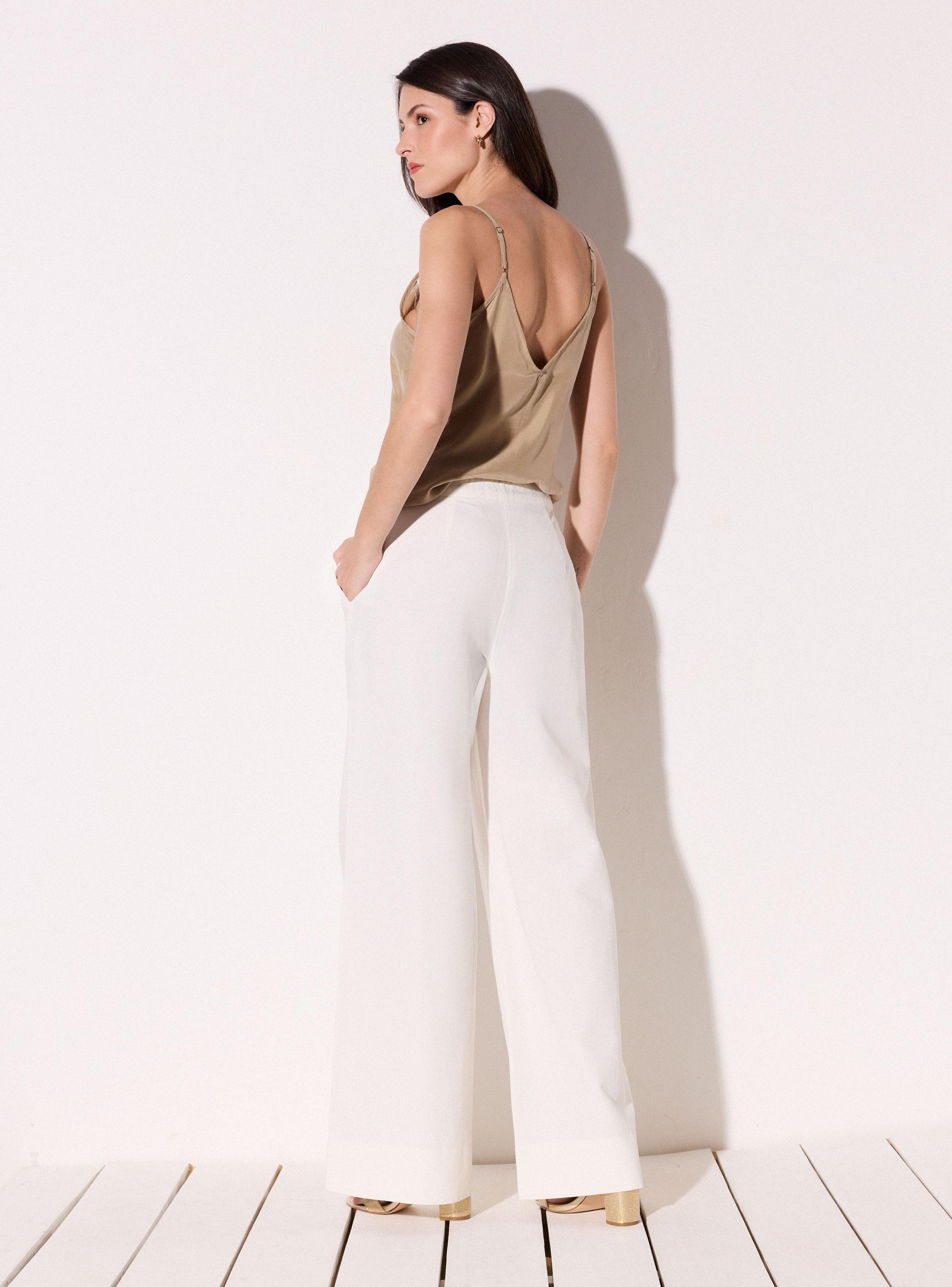 Pantalón Liso Palazzo-5