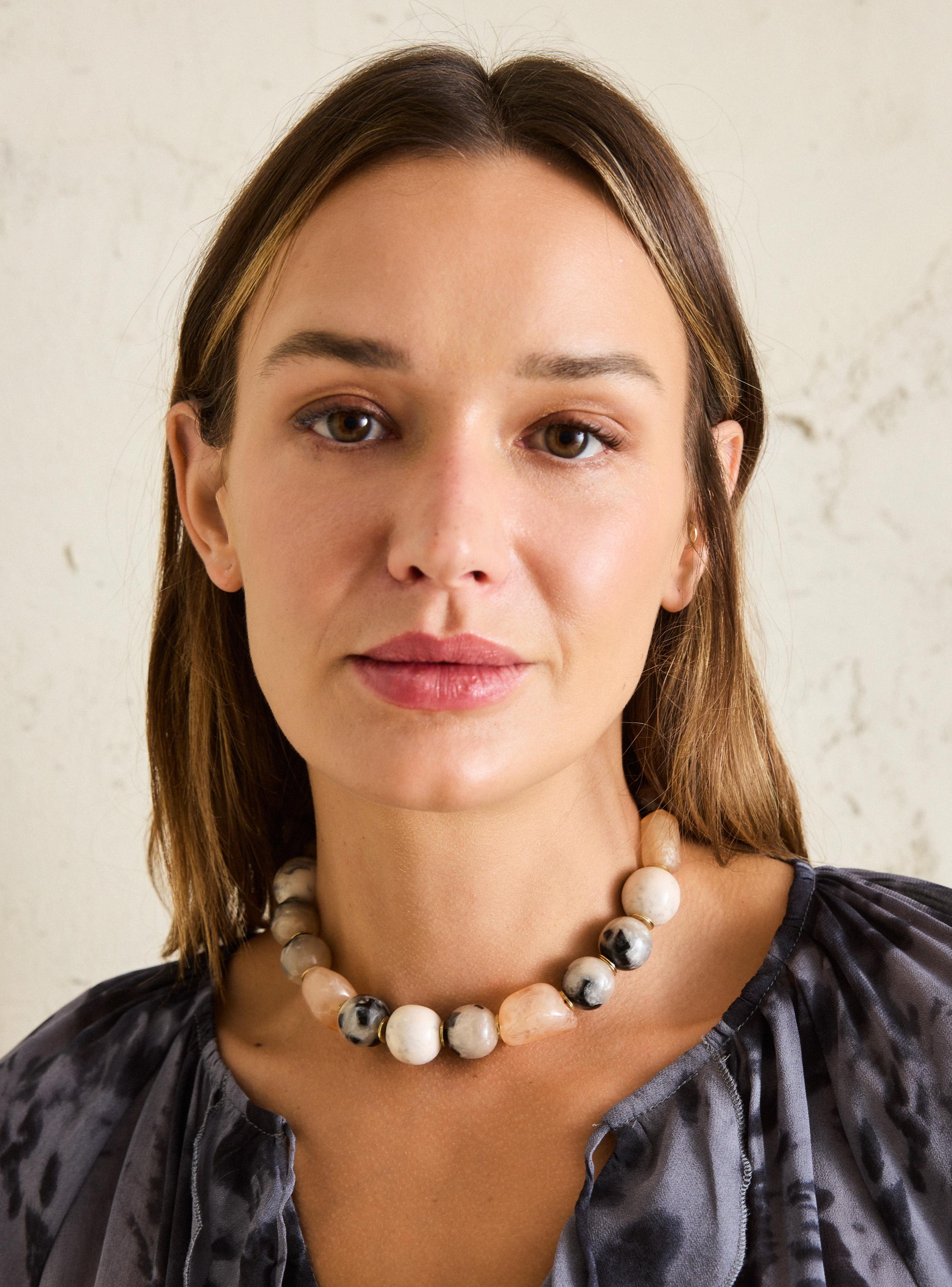 Collar Tipo Choker con Lazo-2