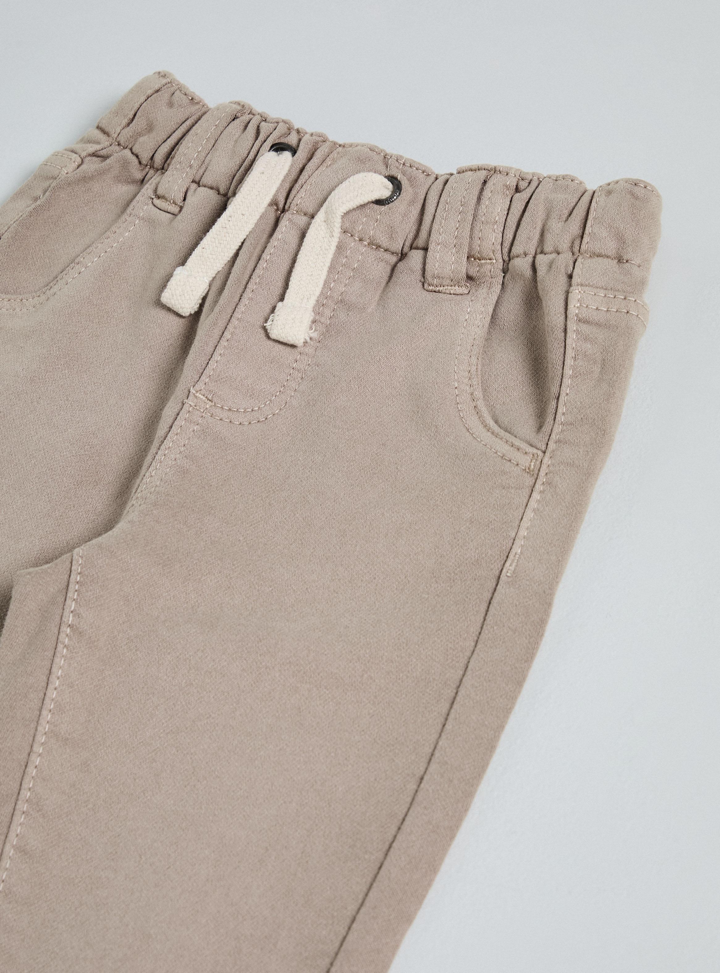 Jeans Pantalón Cómodo con Cordón-3