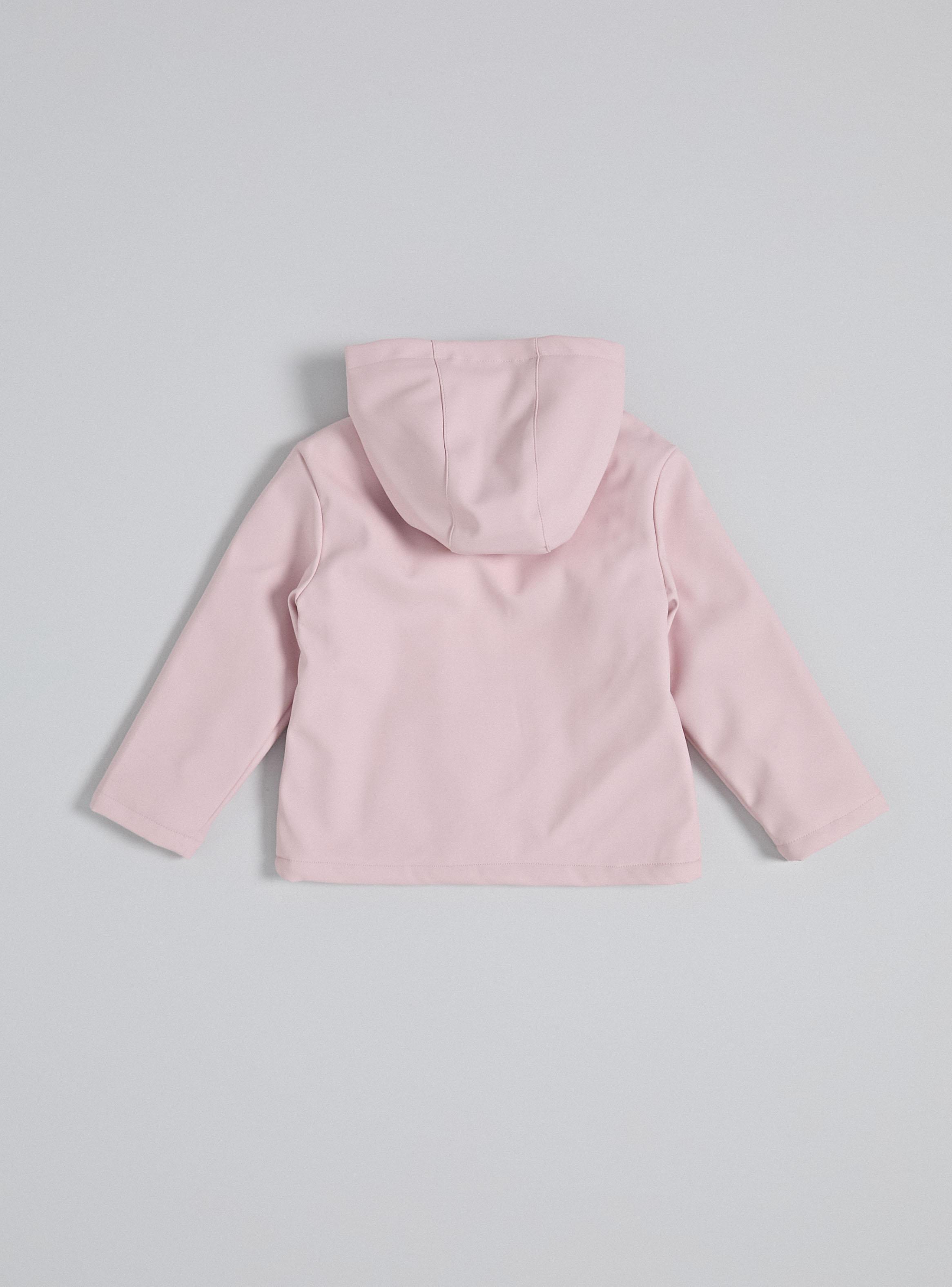 Parka Impermeable Liso con Forro Calentito-2