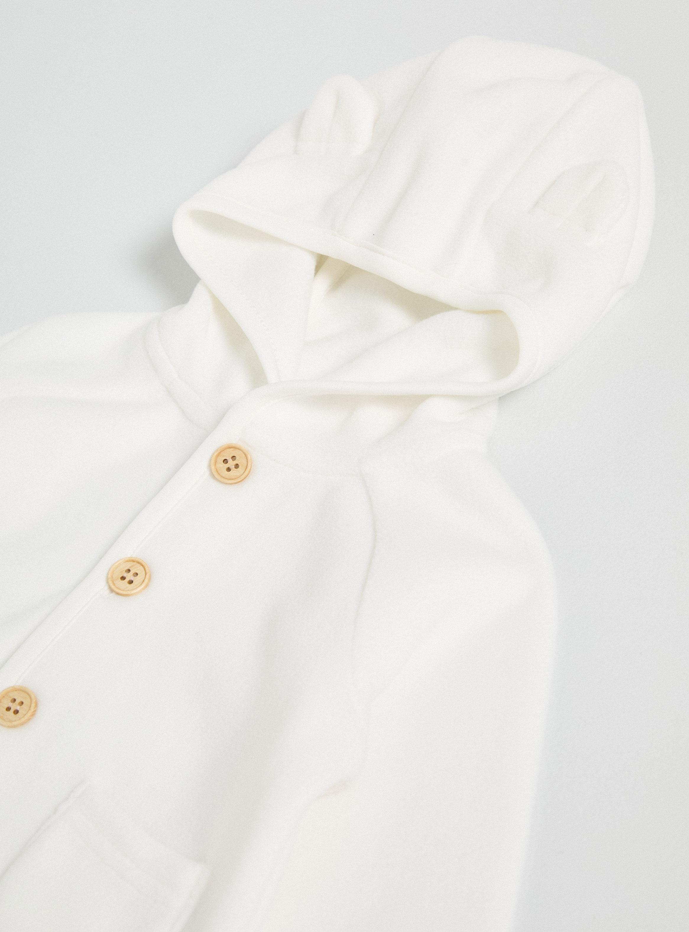 Polerón Polar con Botones y Orejitas-3